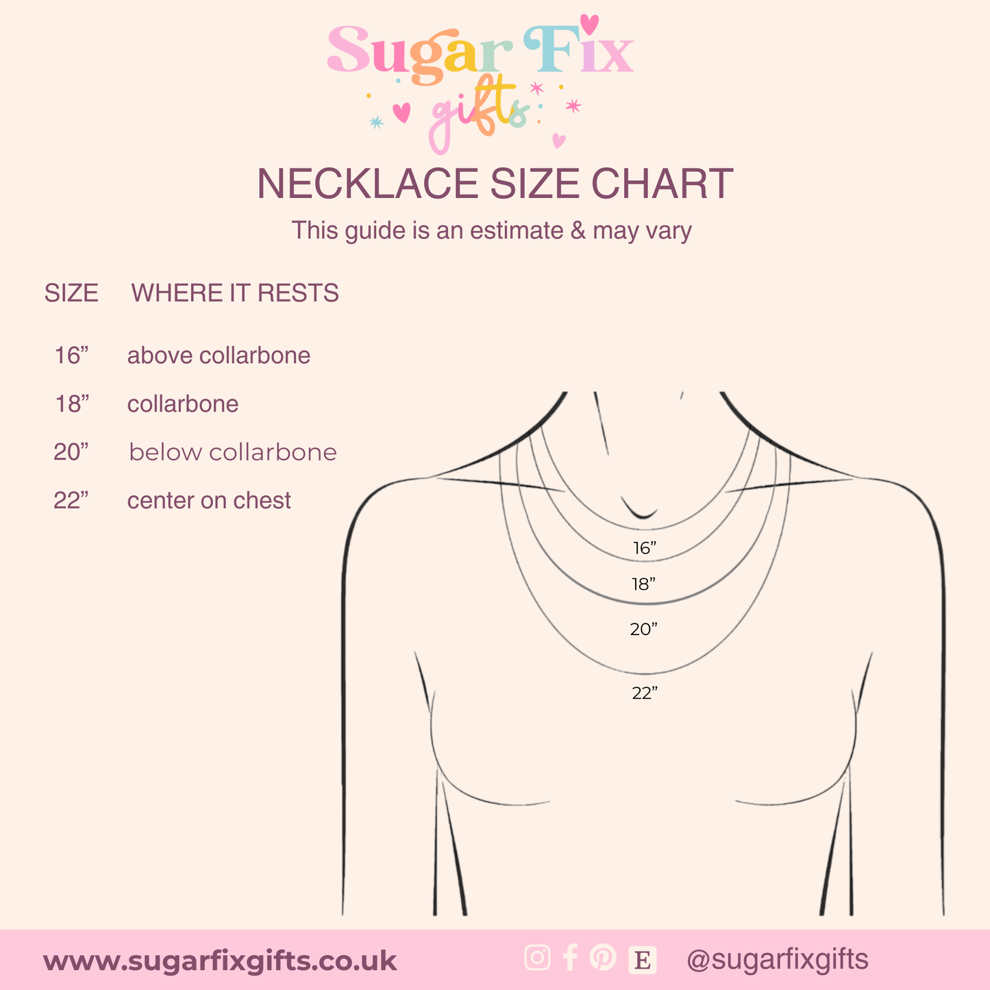 Handmade Party Ring Biscuit Necklace