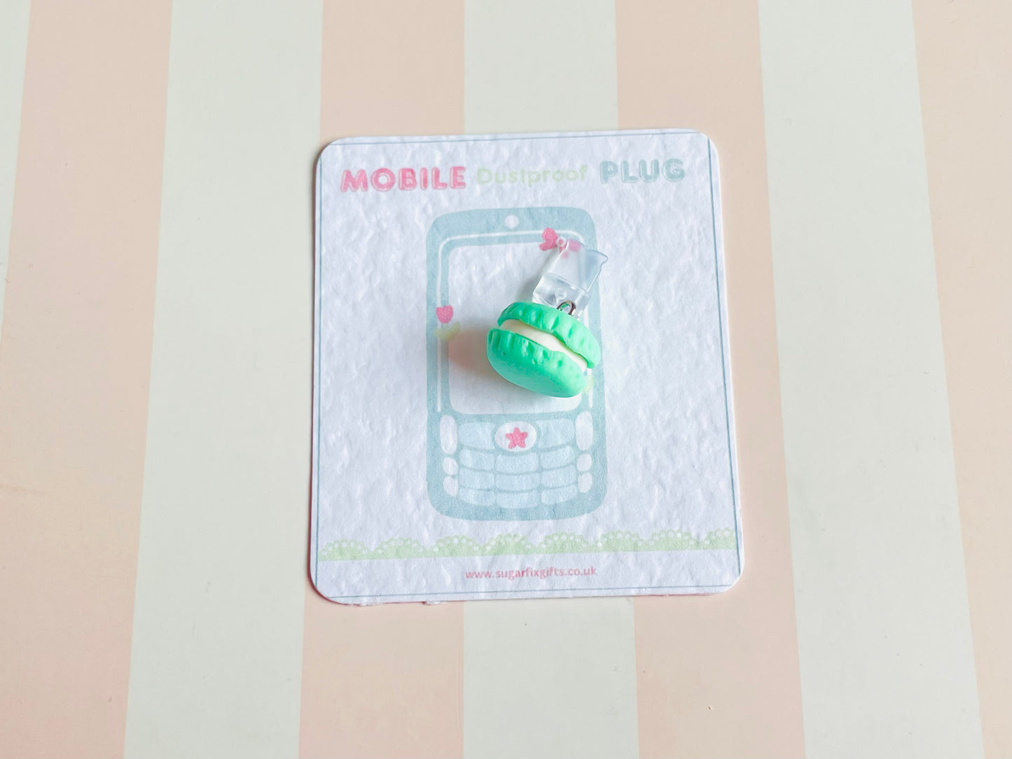 Macaron Dust Plug Phone Charm