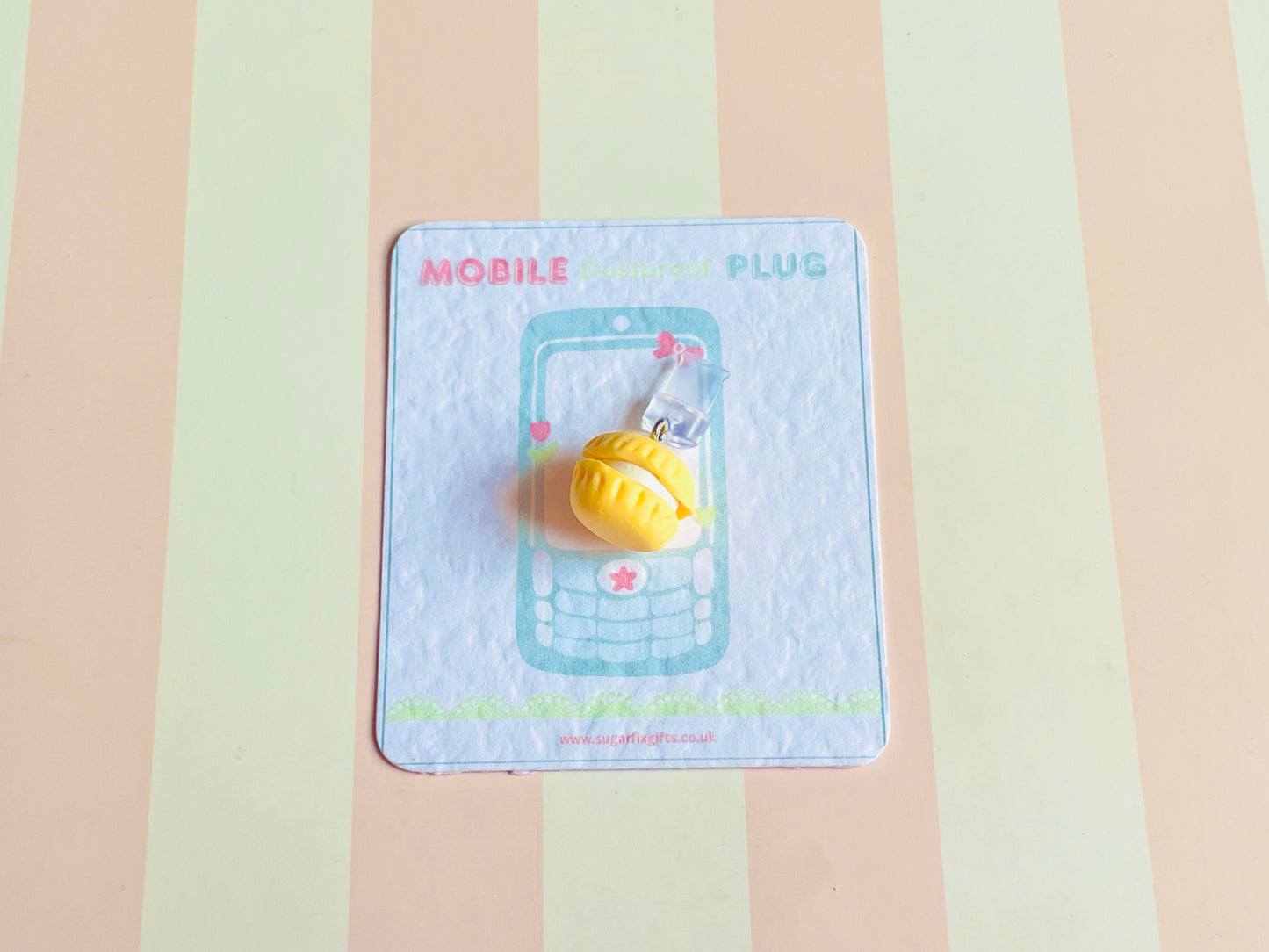 Macaron Dust Plug Phone Charm
