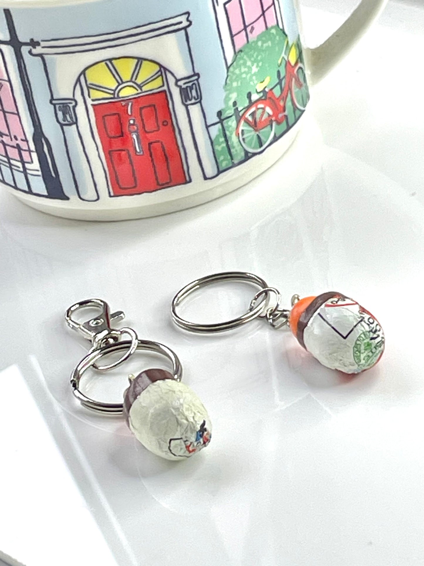 Handmade Surprise Chocolate Egg Keyring
