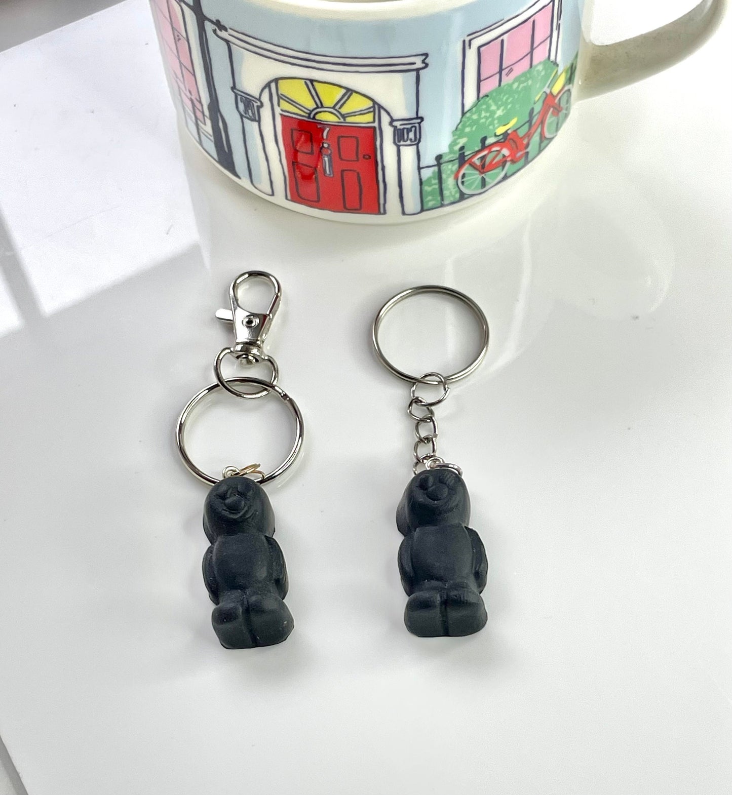 Blackcurrant Jelly Baby Keyring