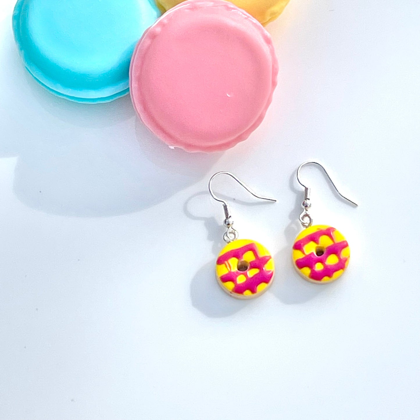 Sterling Silver Party Ring Dangly Earrings