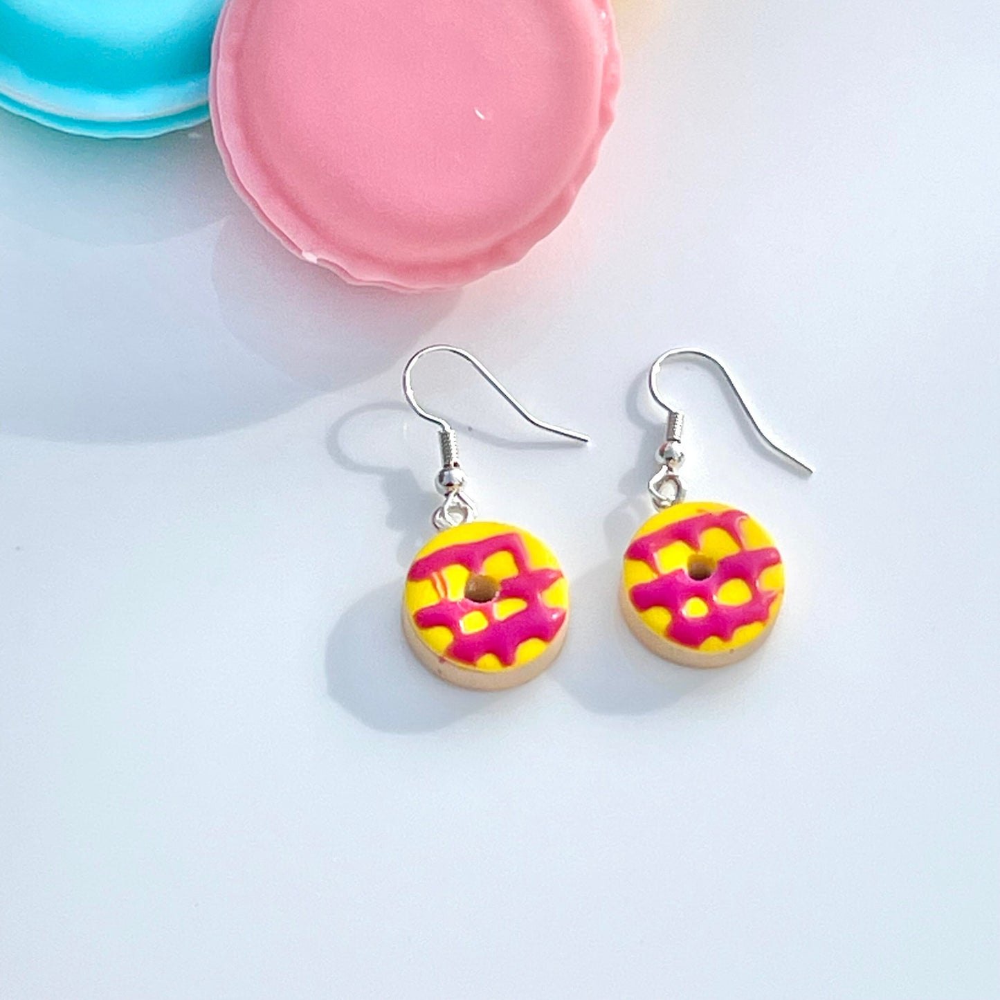Sterling Silver Party Ring Dangly Earrings