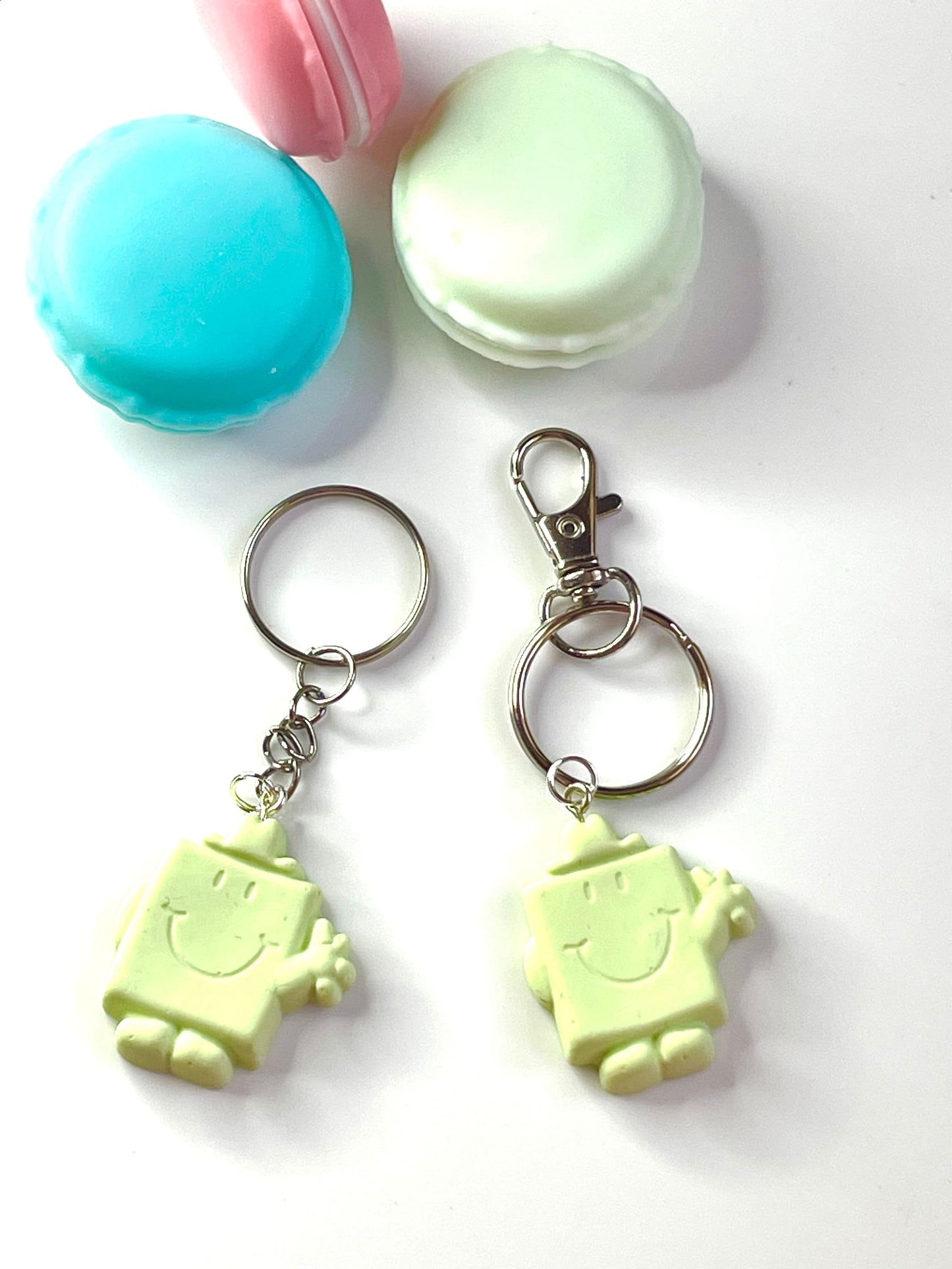 Mr Strong Pastel Keyring