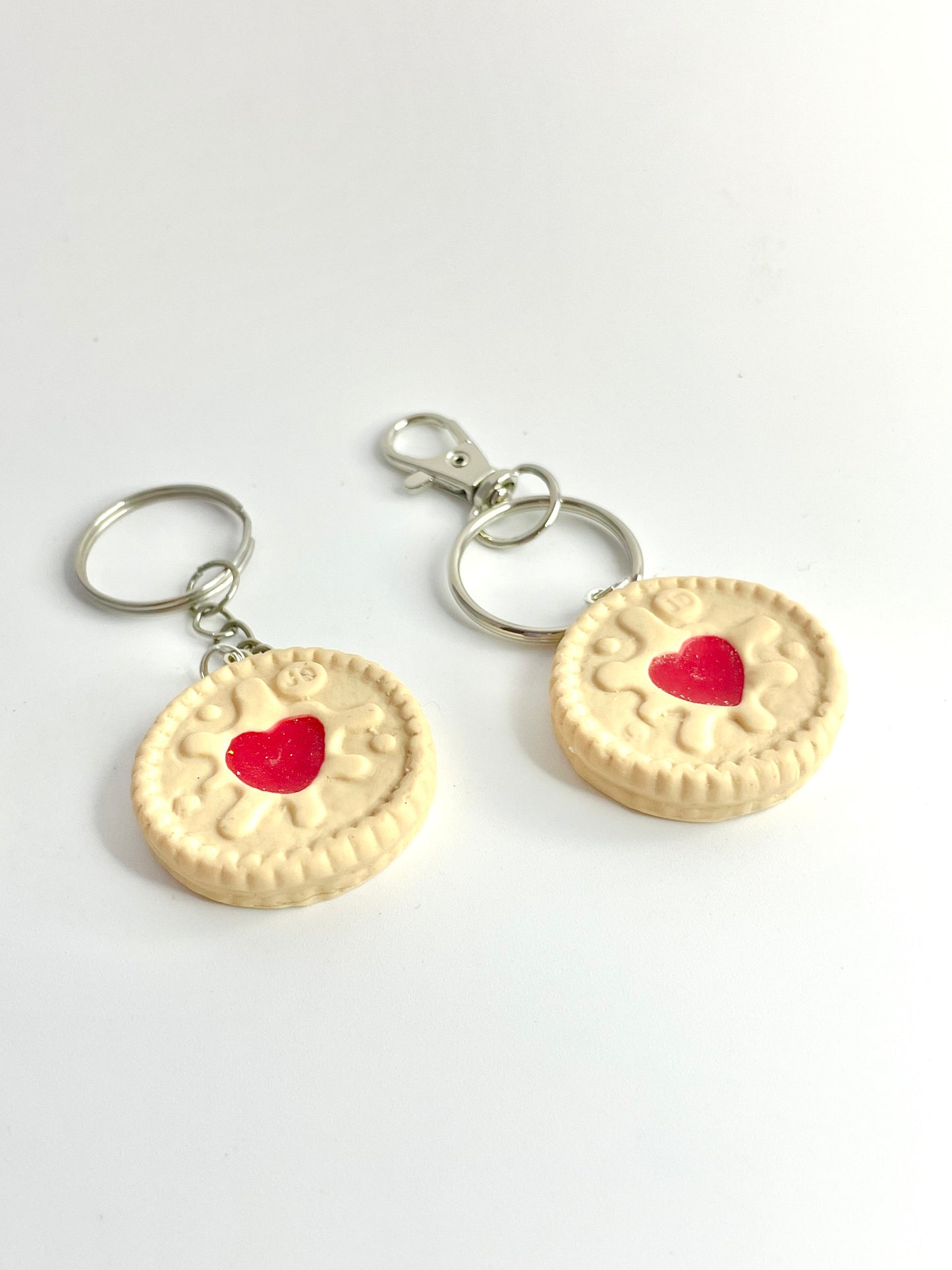 Handmade Jammy Dodger Keyring