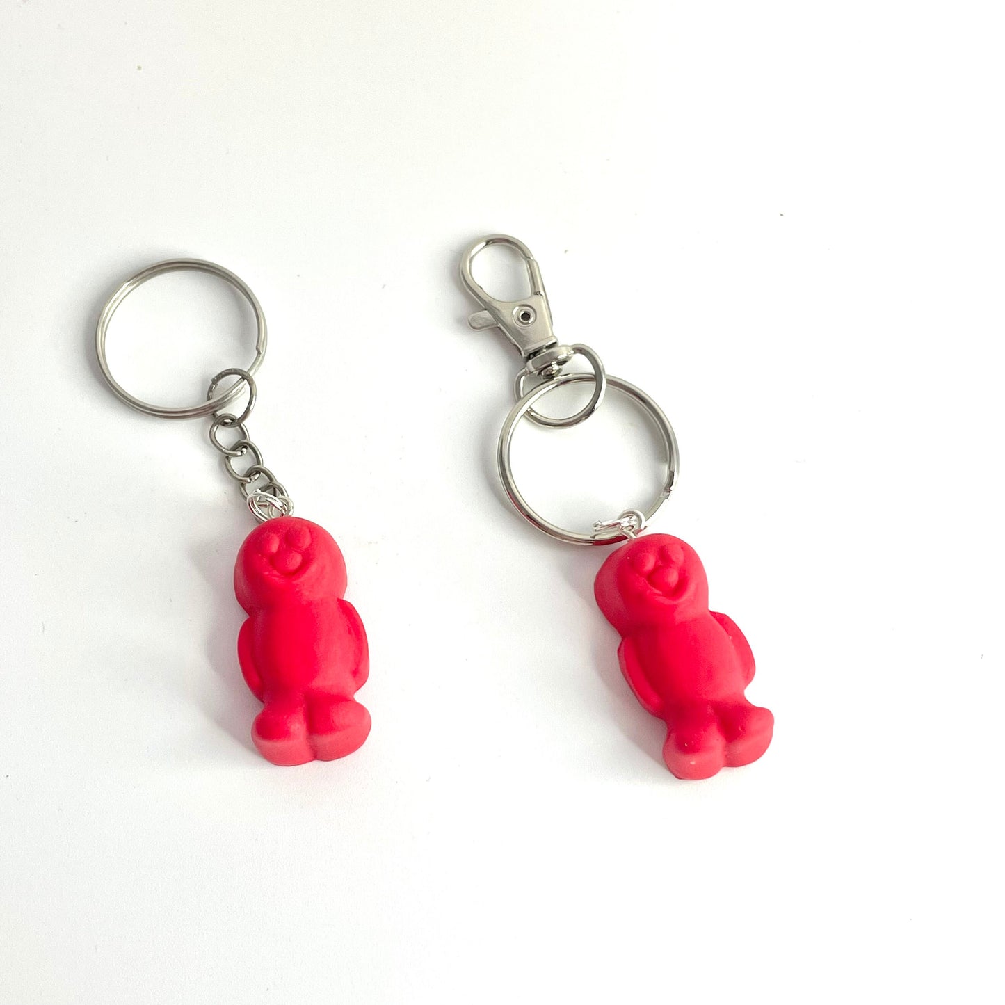 Red Jelly Baby Keyring