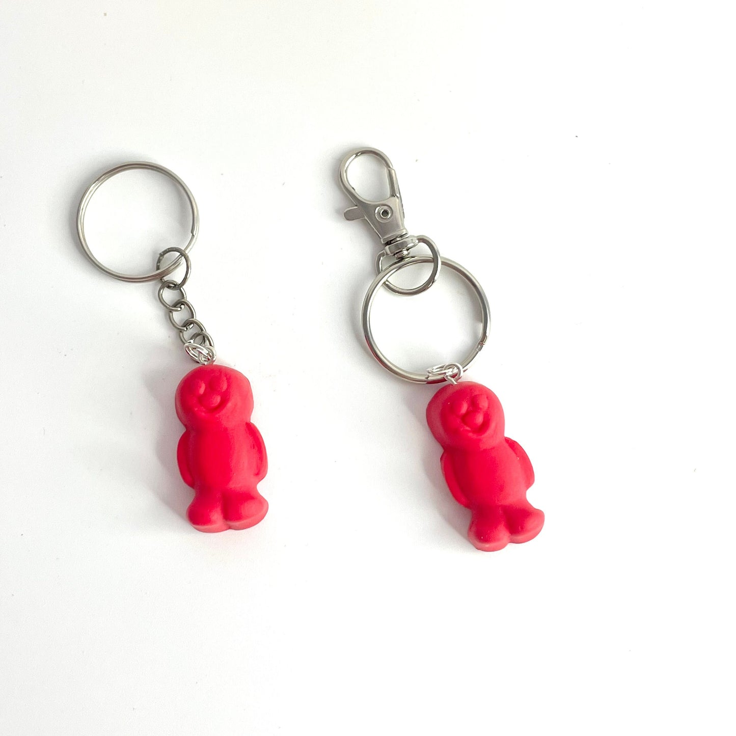 Red Jelly Baby Keyring