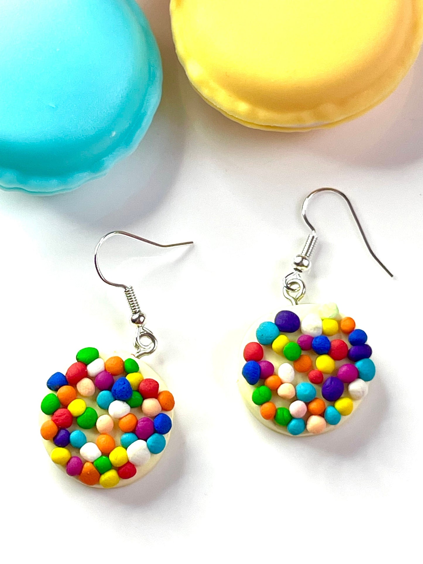 Sterling Silver Jazzie White Chocolate Earrings