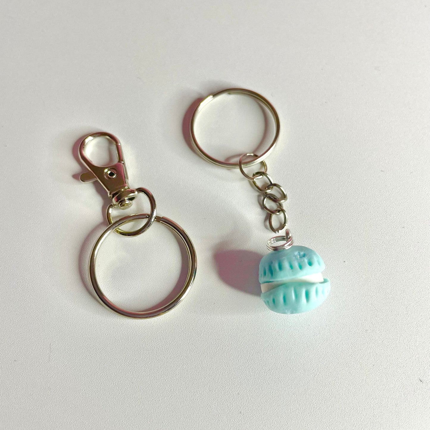 Sweet Macaron Keyring 7 colour choices!