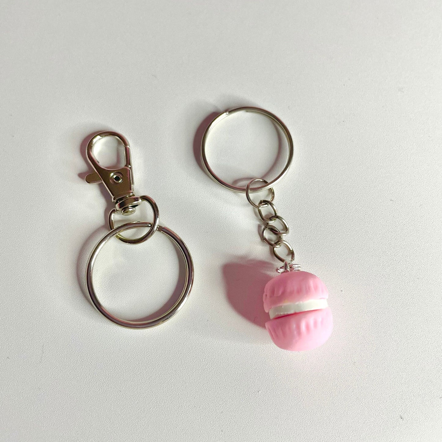 Sweet Macaron Keyring 7 colour choices!