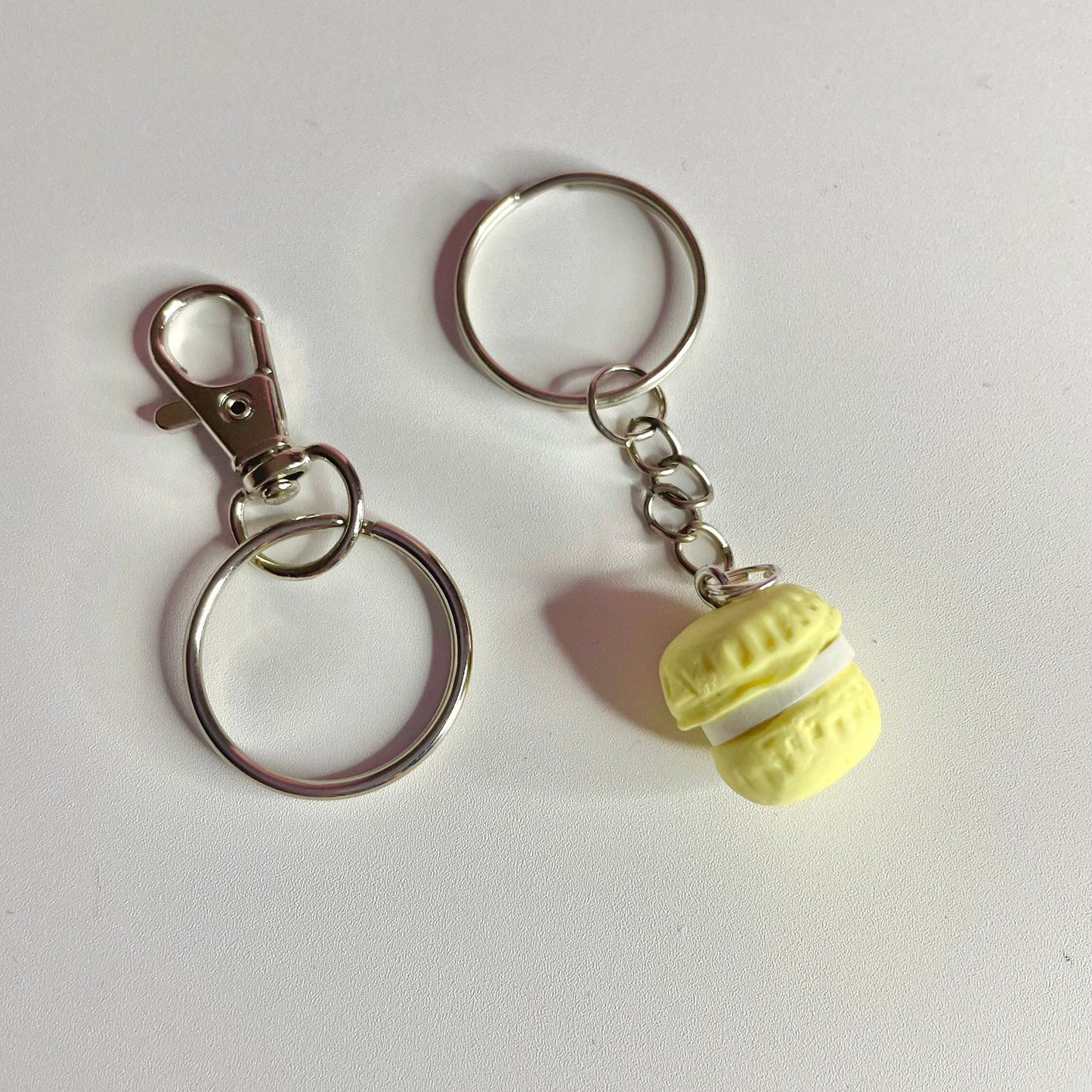 Sweet Macaron Keyring 7 colour choices!