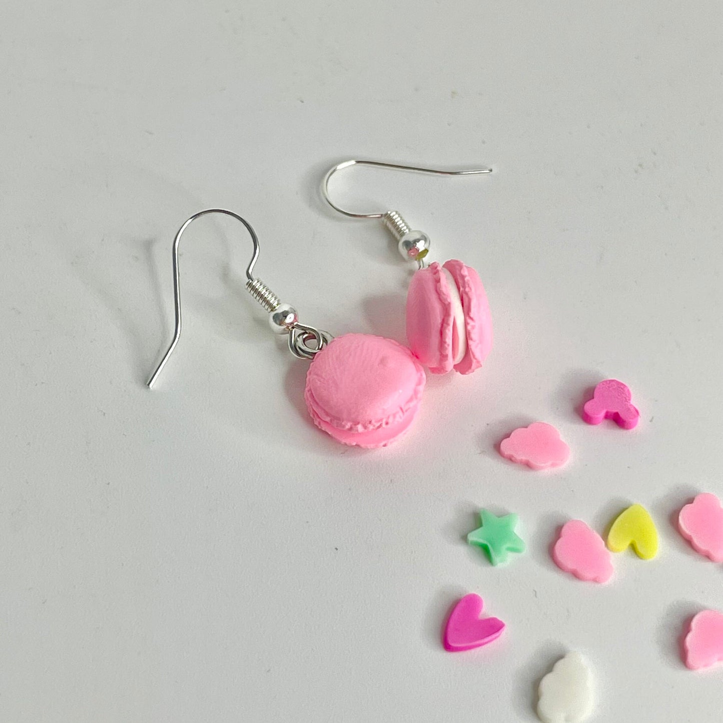 Pink Mini Macaron Earrings