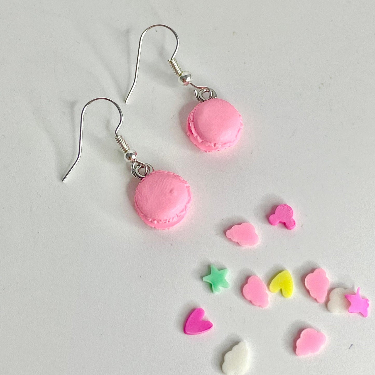 Pink Mini Macaron Earrings