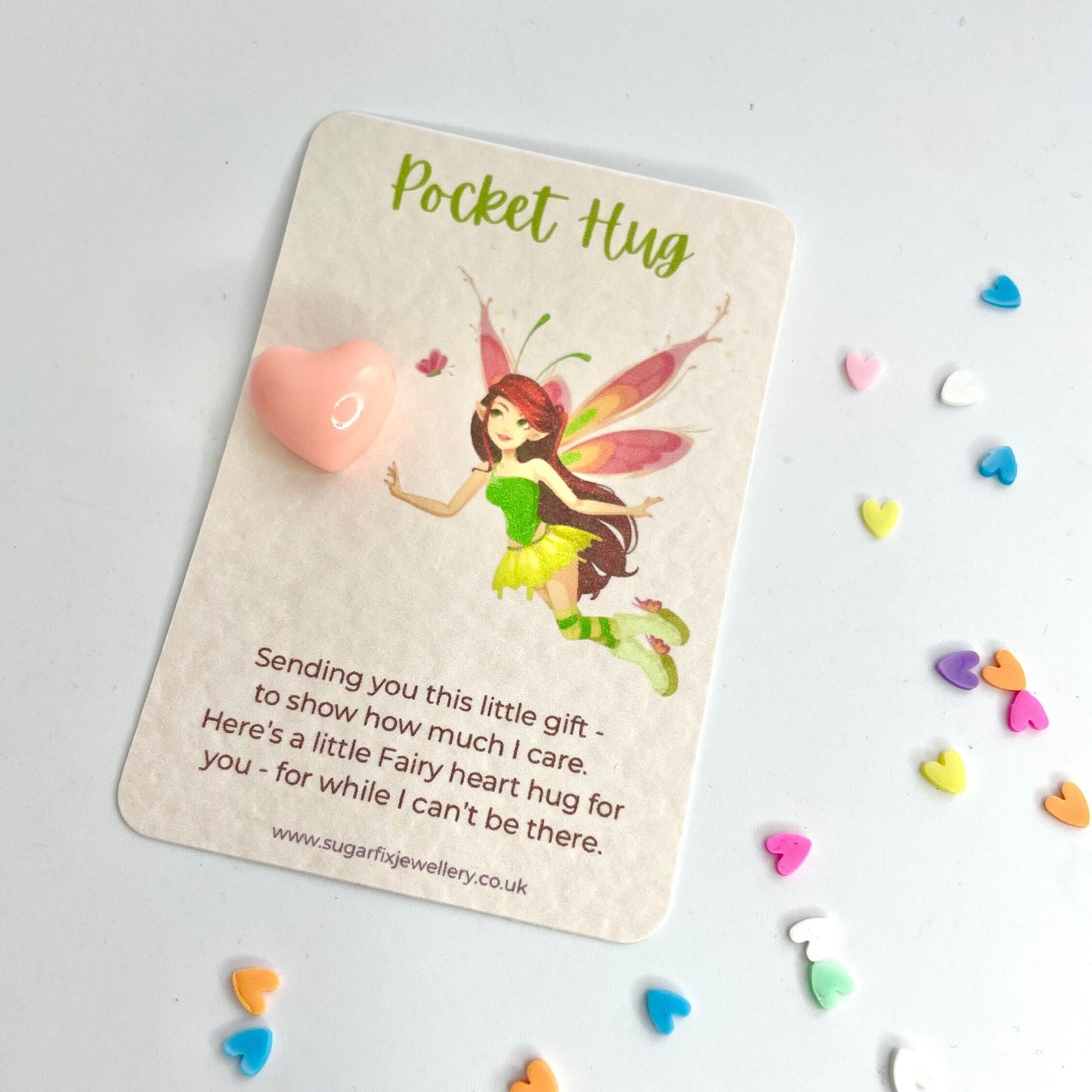 Fairy Pocket Hug Heart