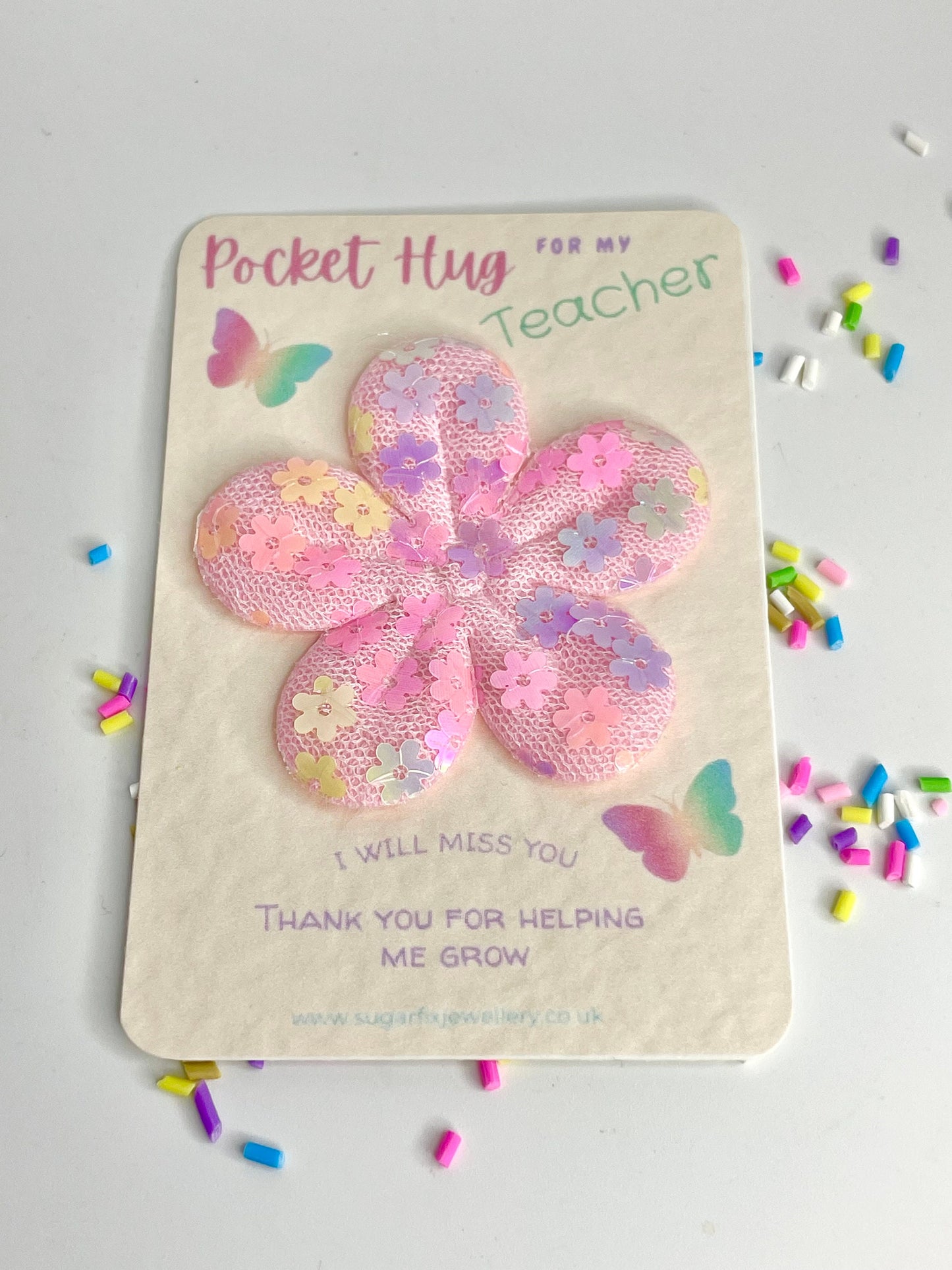 Teacher Thank You Pocket Hug