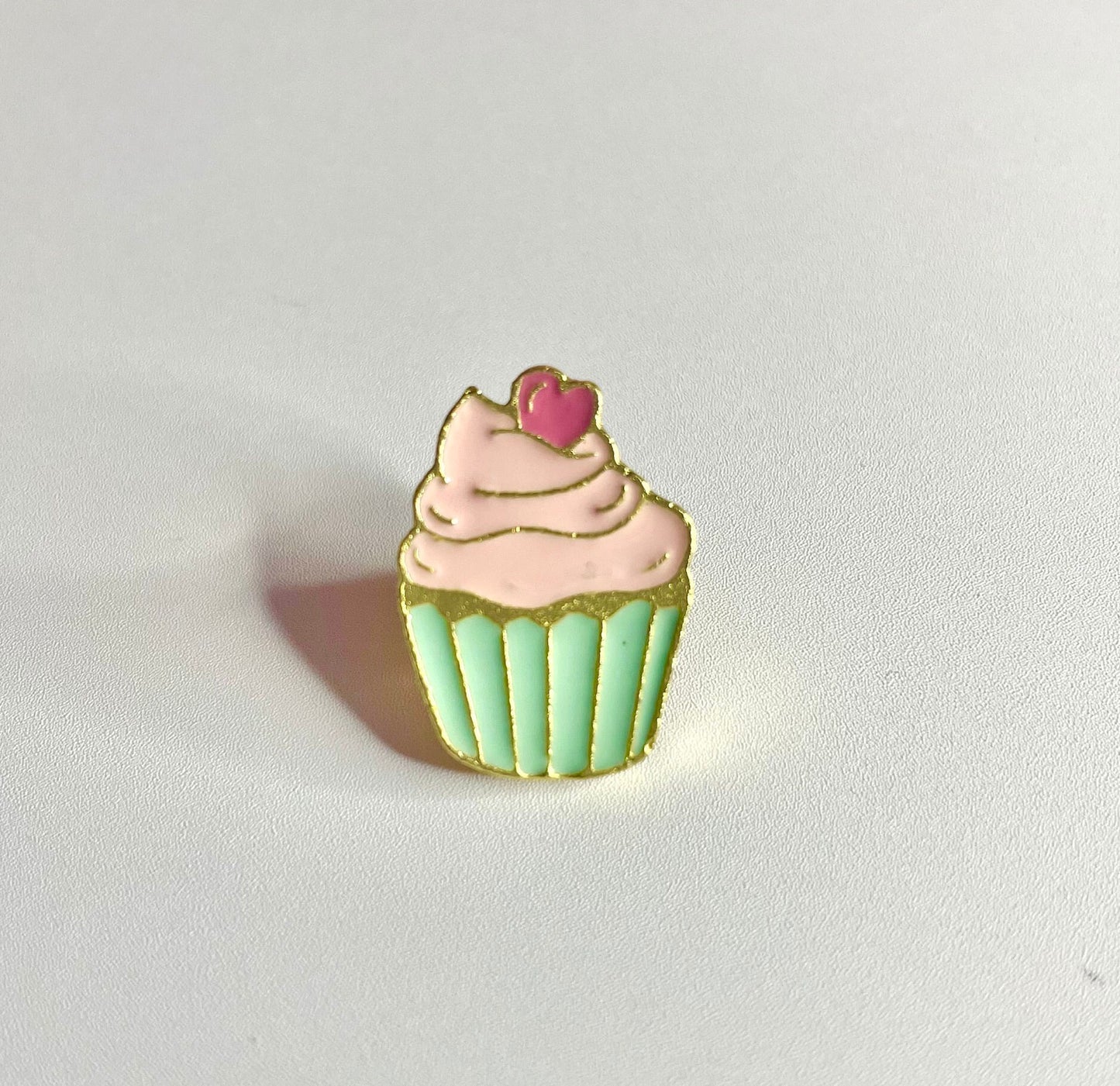 Cupcake Enamel Pin Brooch Badge