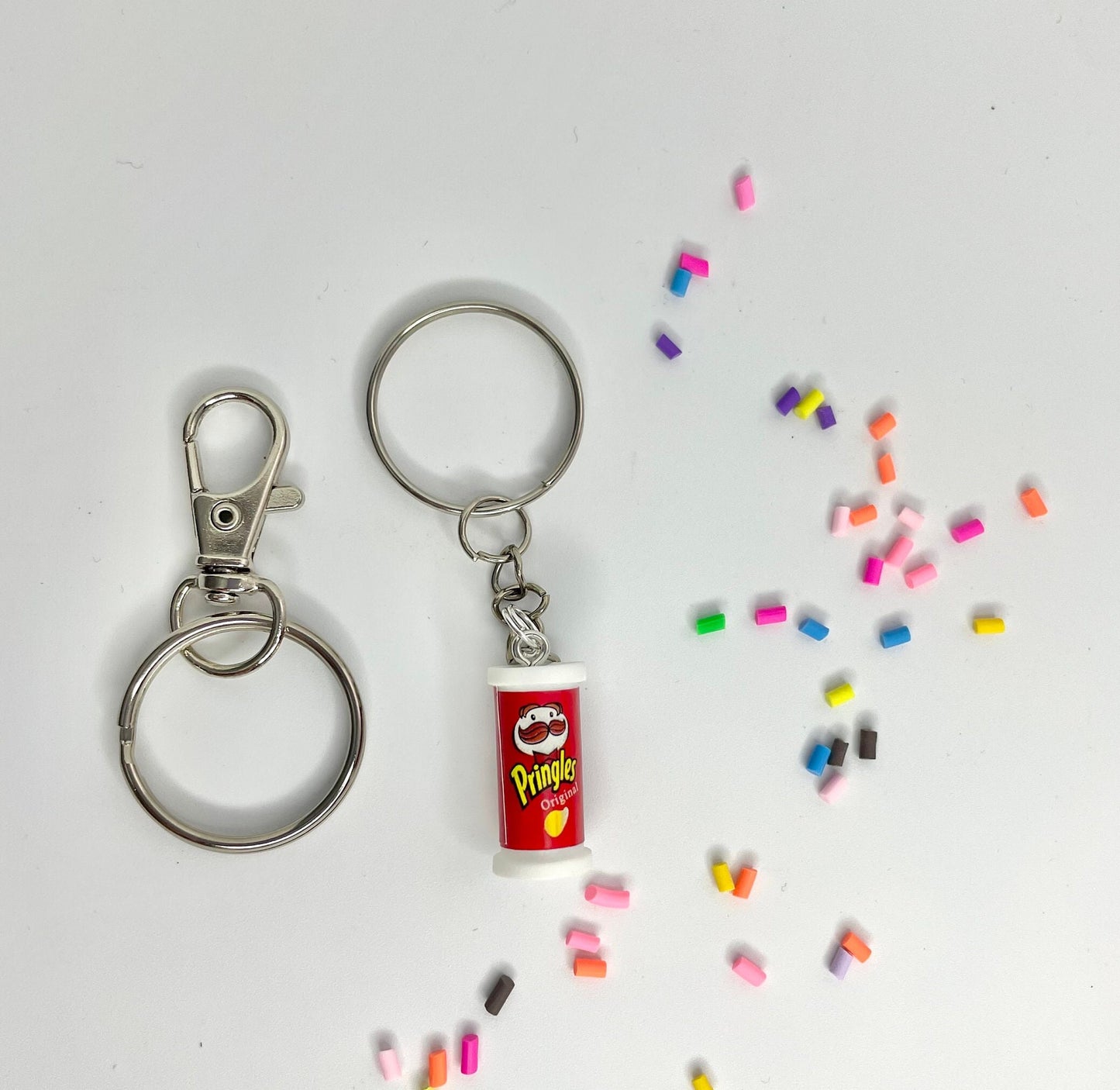 Potato Chip Crisps Resin Keyring