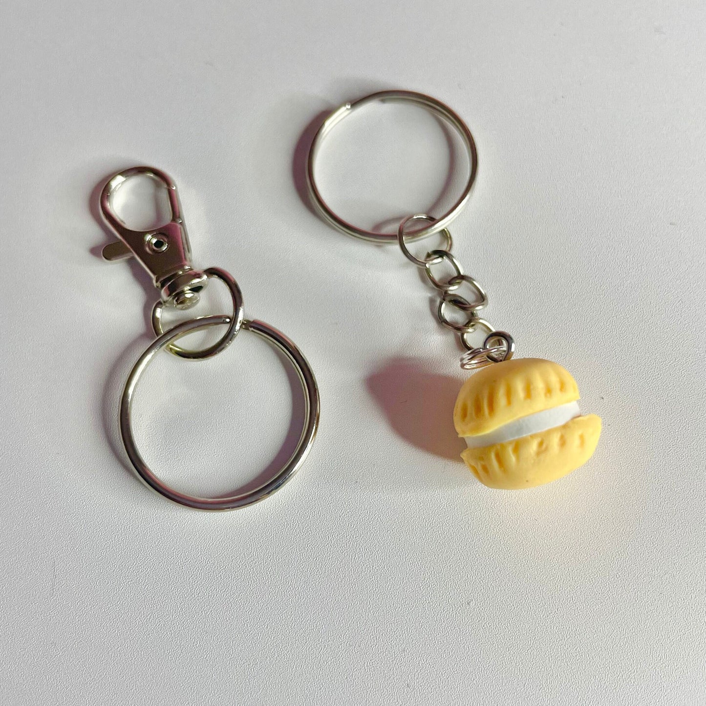 Sweet Macaron Keyring 7 colour choices!