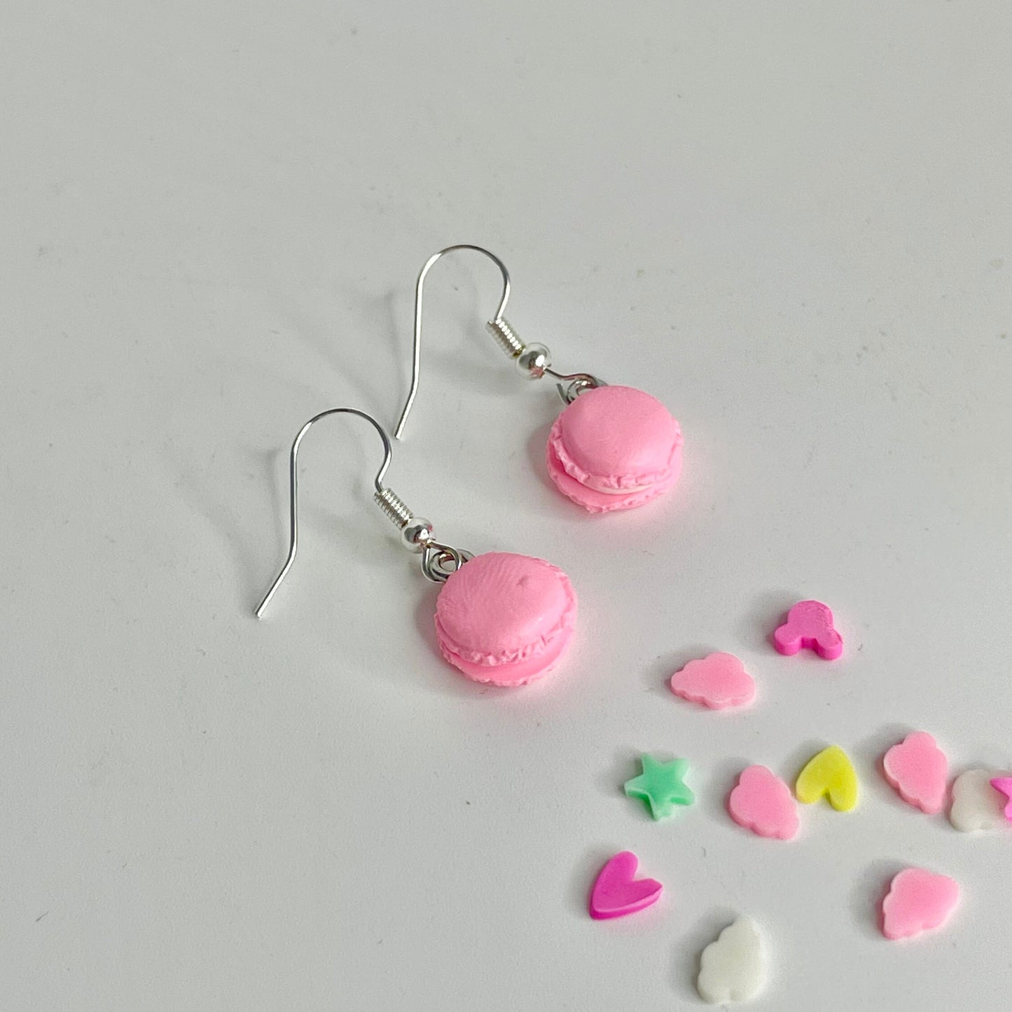 Pink Mini Macaron Earrings
