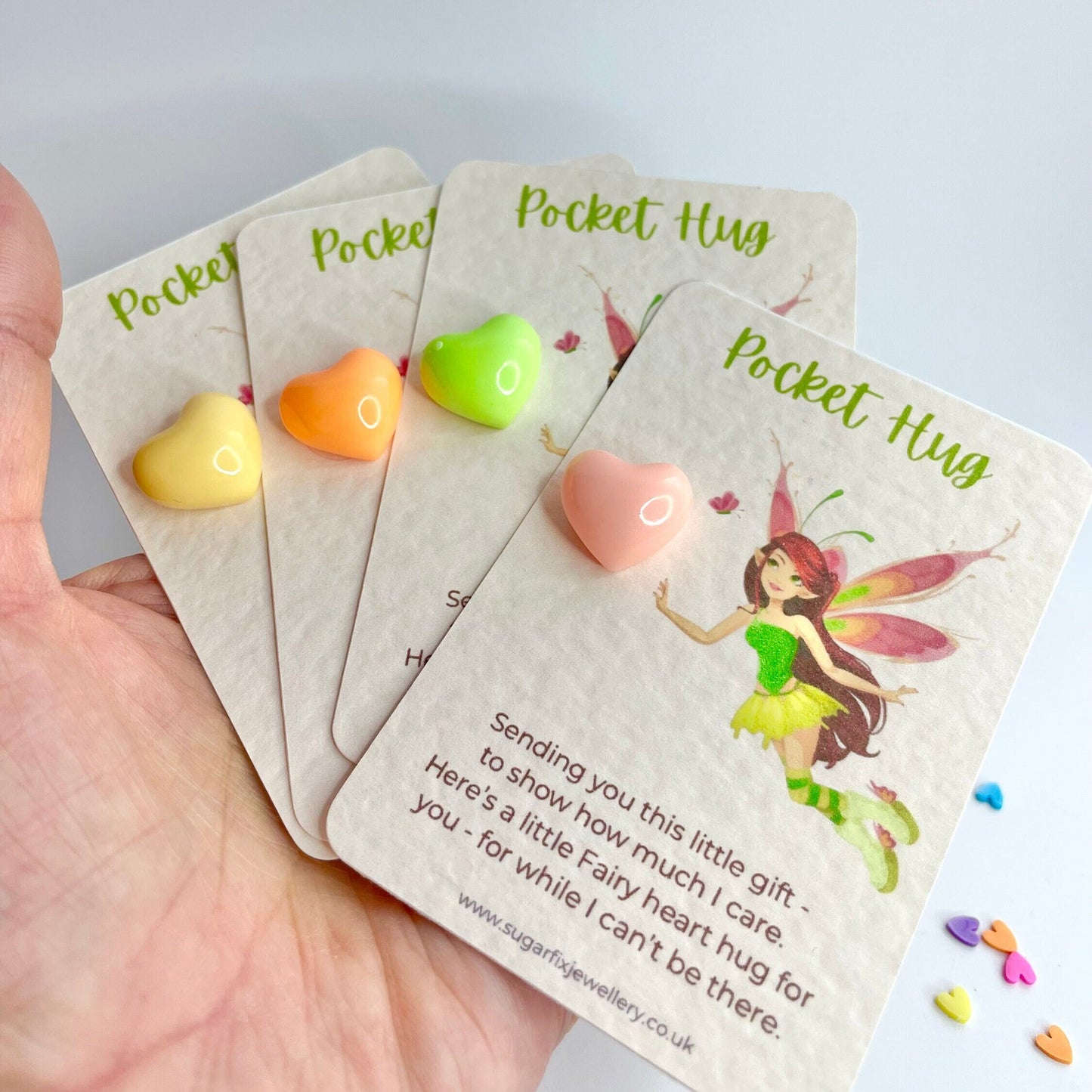 Fairy Pocket Hug Heart