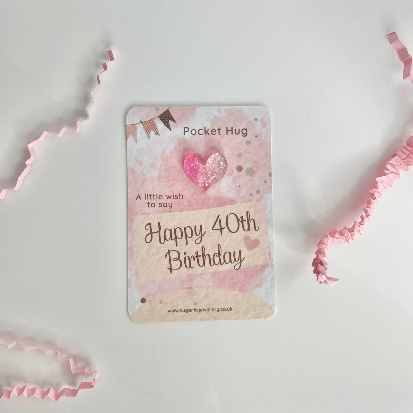 Milestone Birthday Pocket Hug