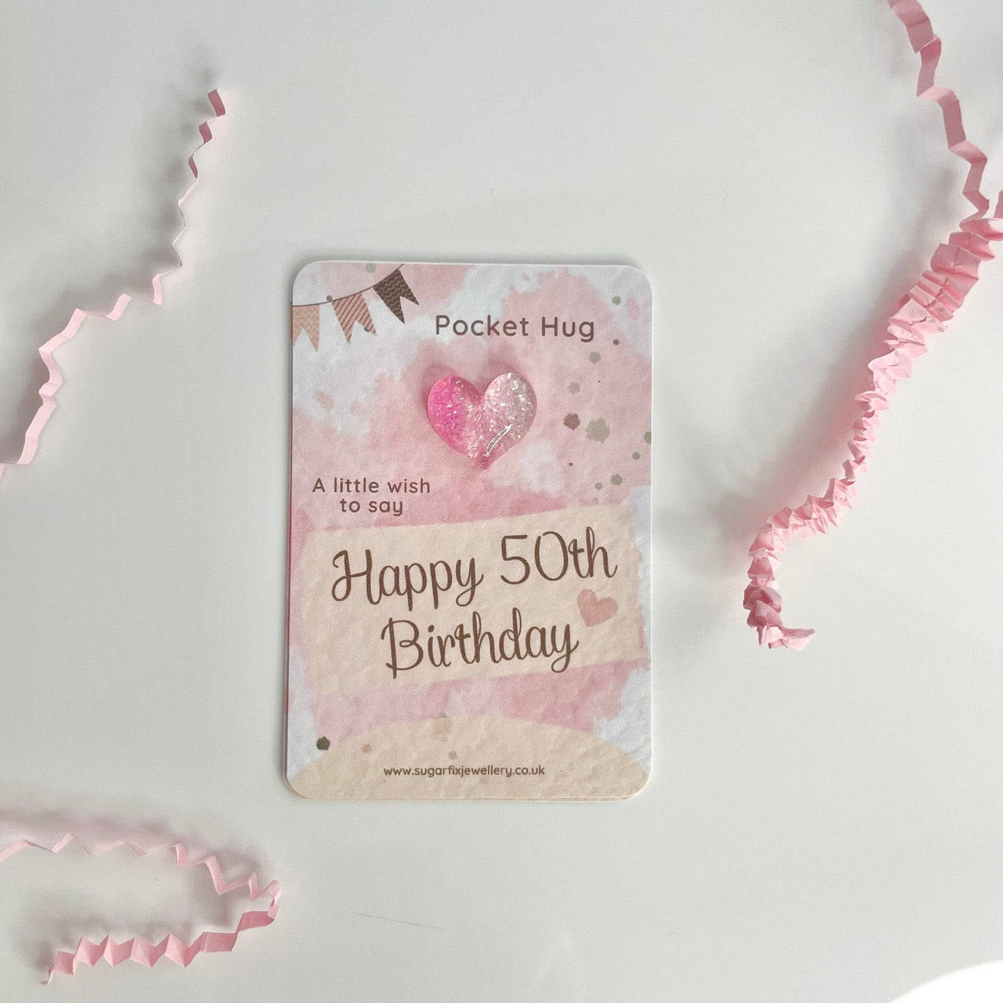 Milestone Birthday Pocket Hug