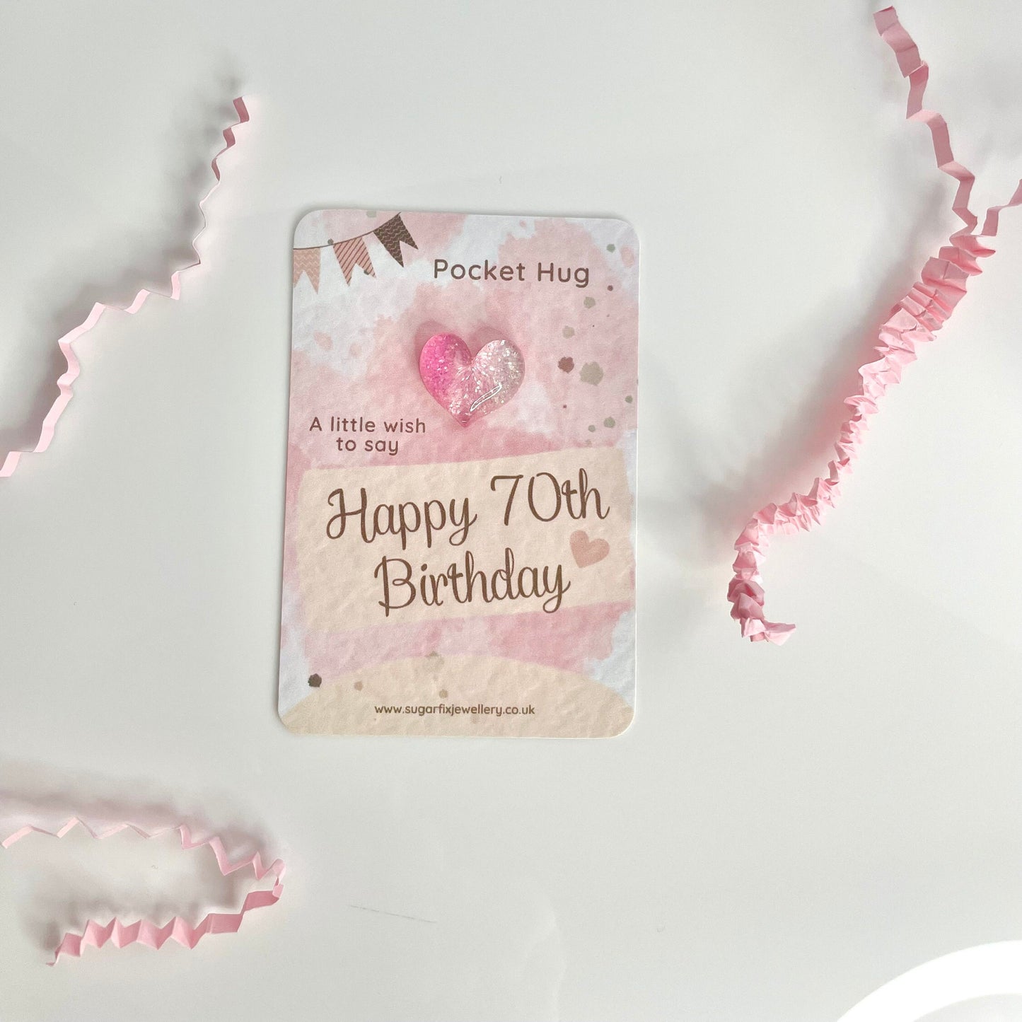 Milestone Birthday Pocket Hug