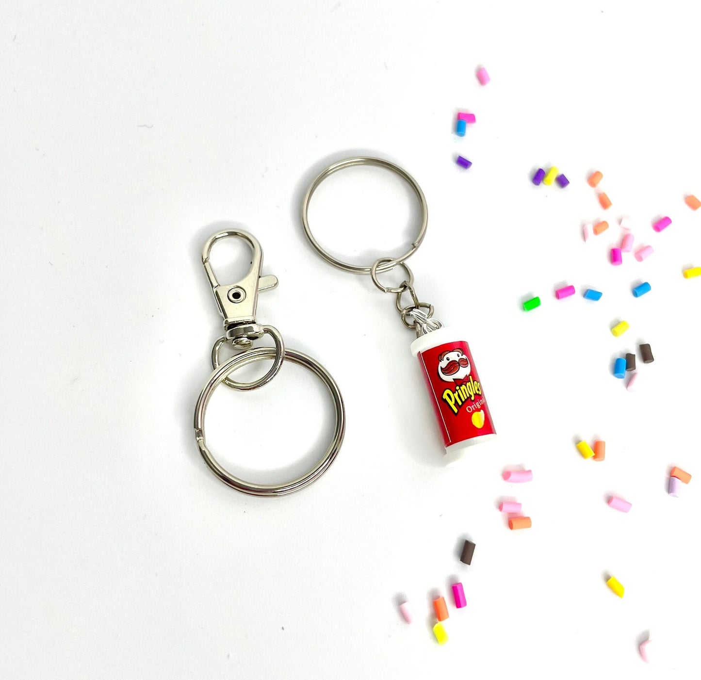 Potato Chip Crisps Resin Keyring