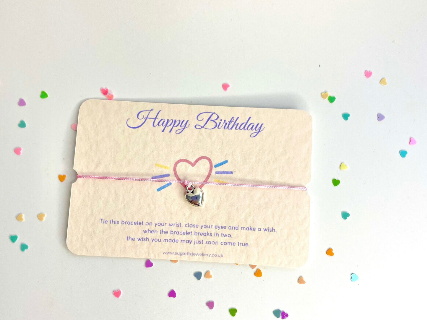 Happy Birthday Wish Bracelet