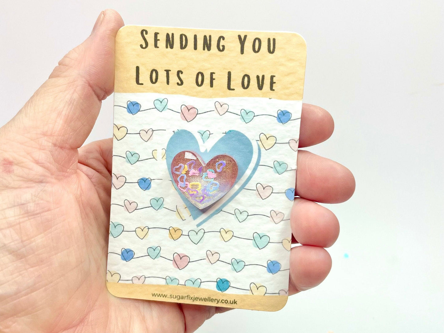 Sending Lots Of Love Pocket Hug