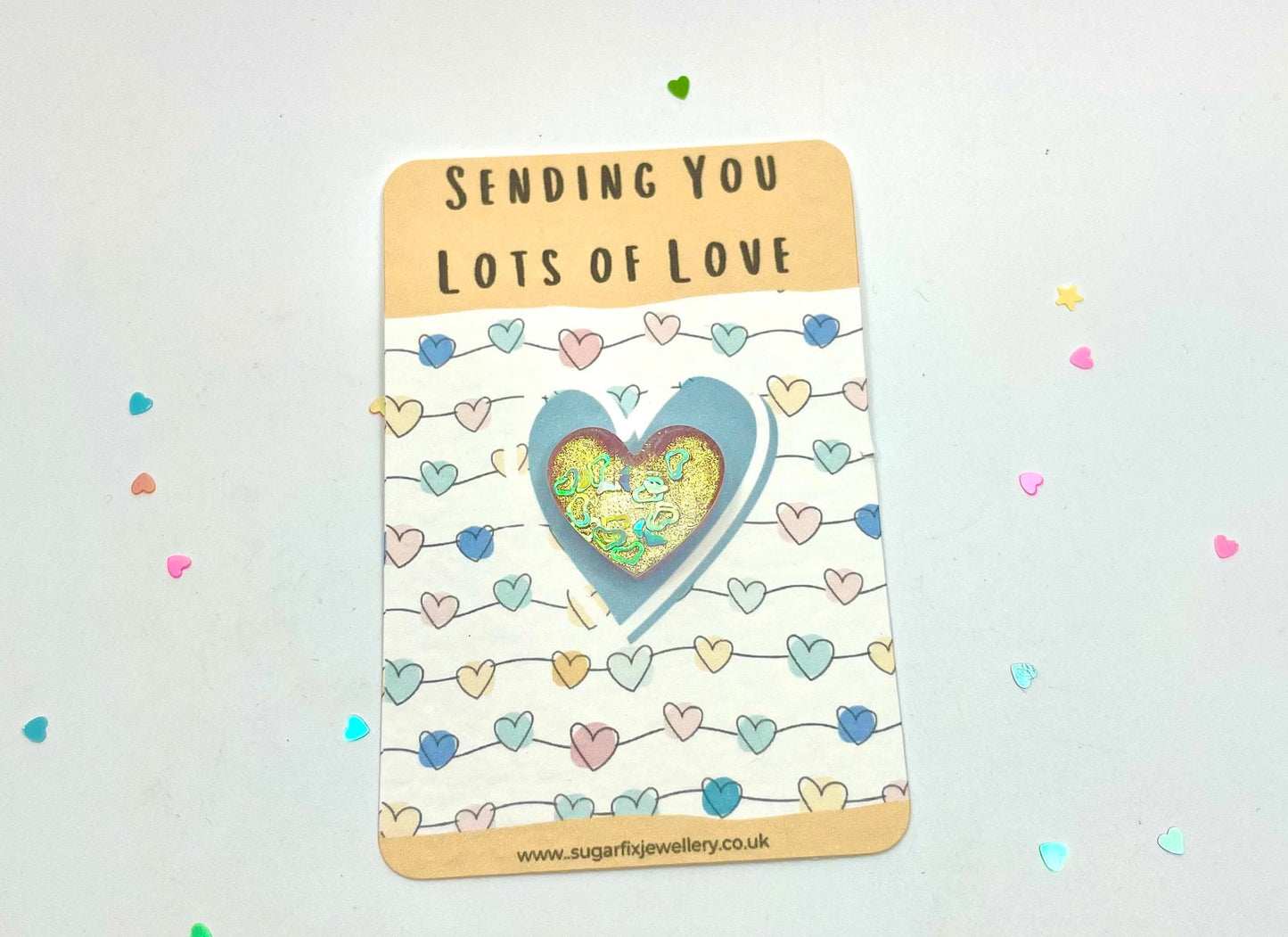 Sending Lots Of Love Pocket Hug