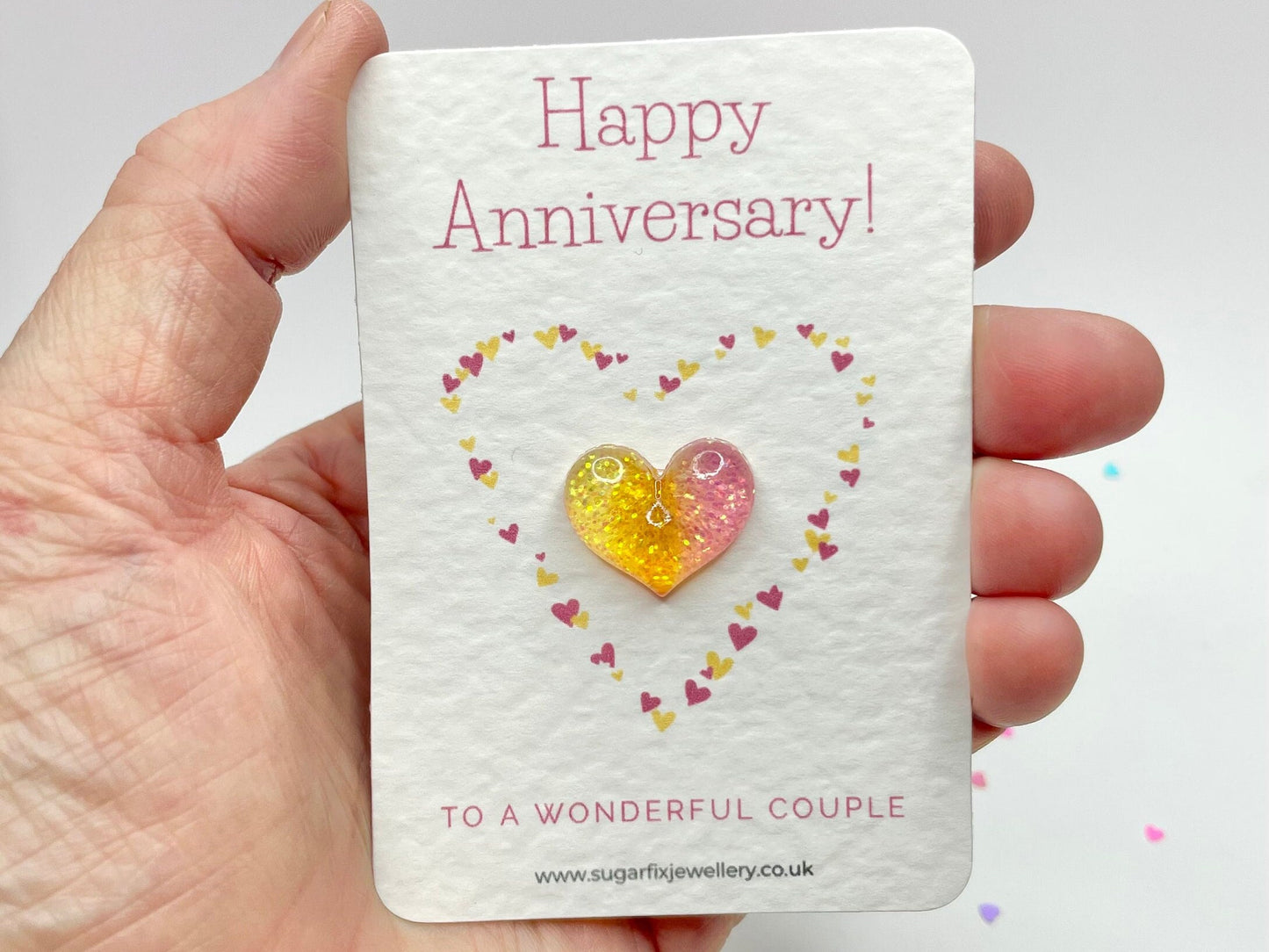 Happy Anniversary Pocket Hug