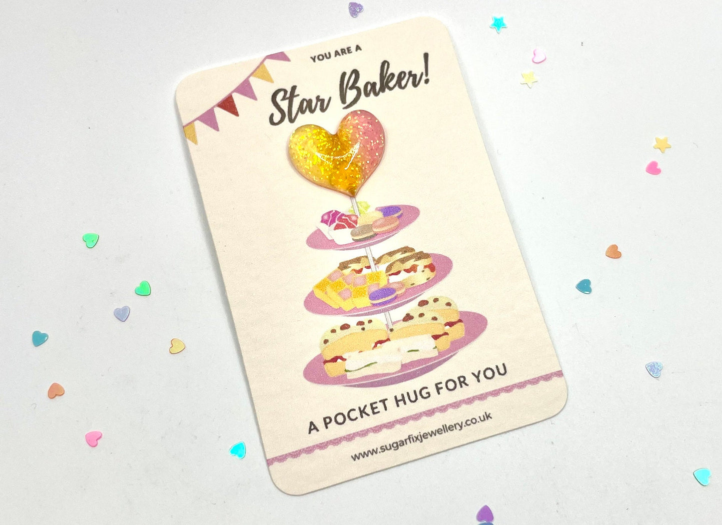 Star Baker Pocket Hug Gift - Bake Off Style!