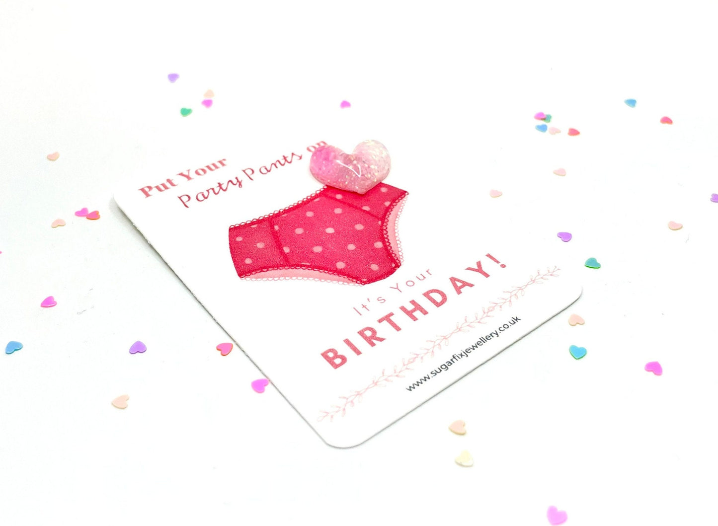 Party Pants Happy Birthday Pocket Hug Gift