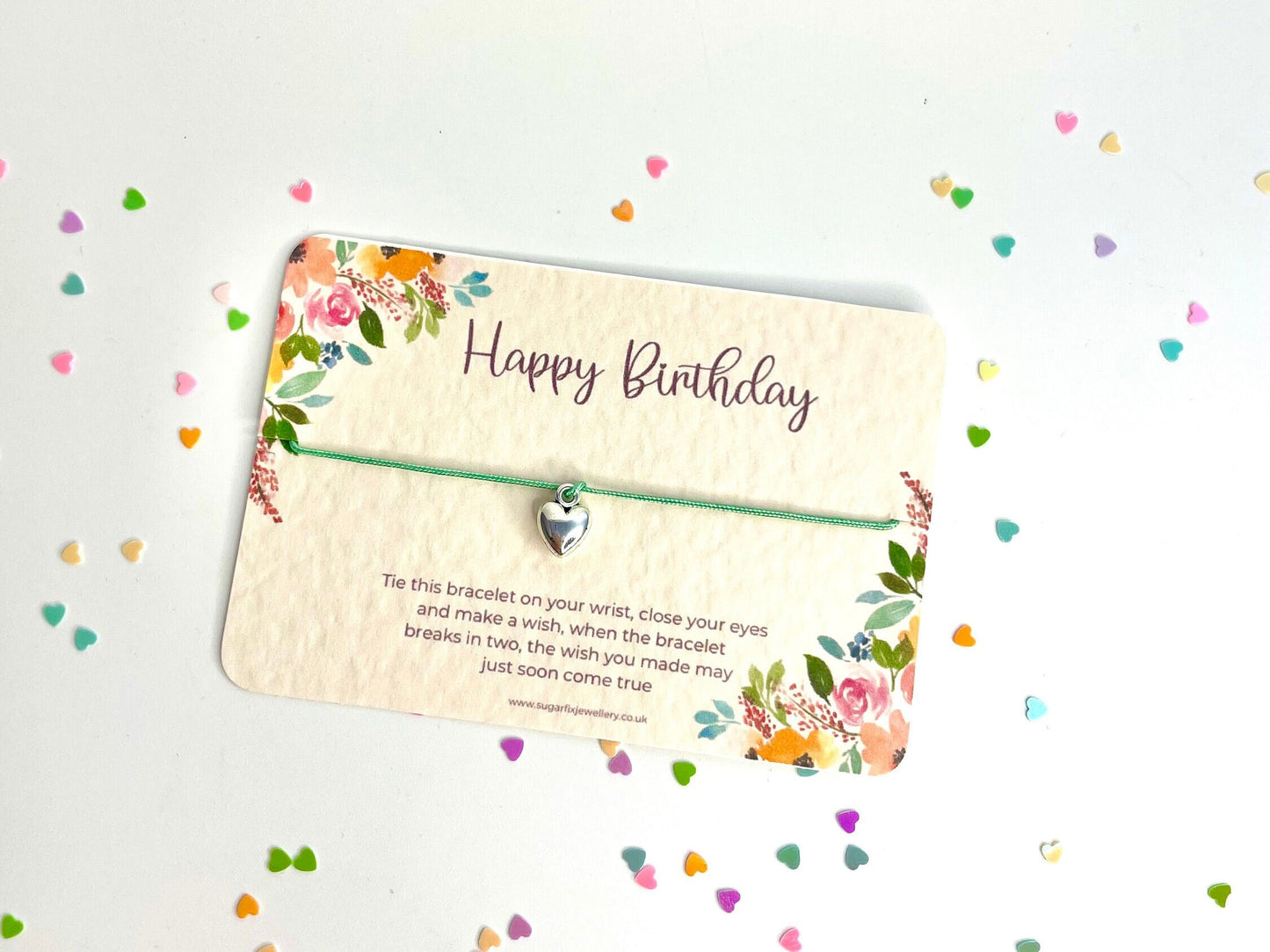 Happy Birthday Wish Bracelet