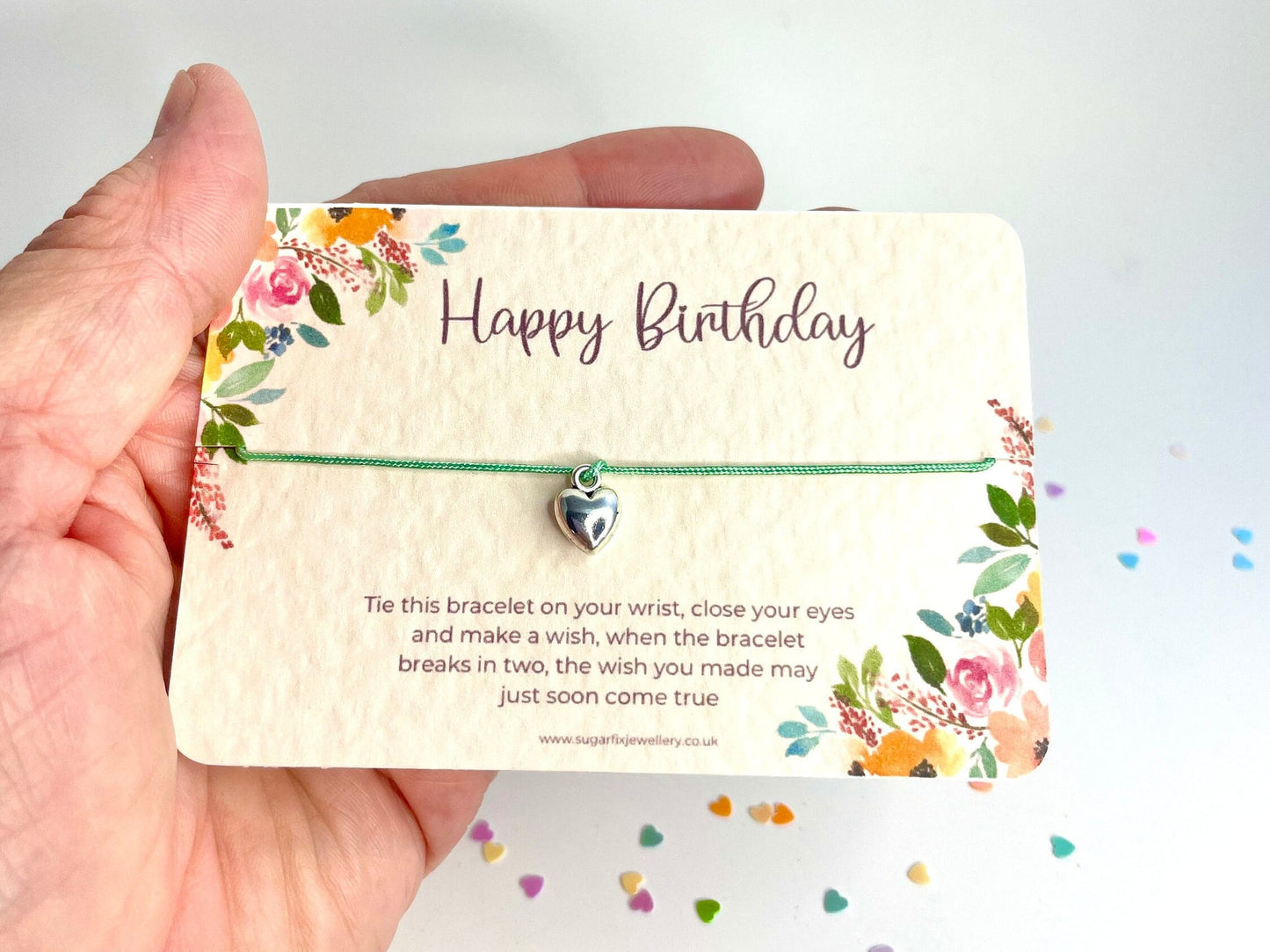Happy Birthday Wish Bracelet
