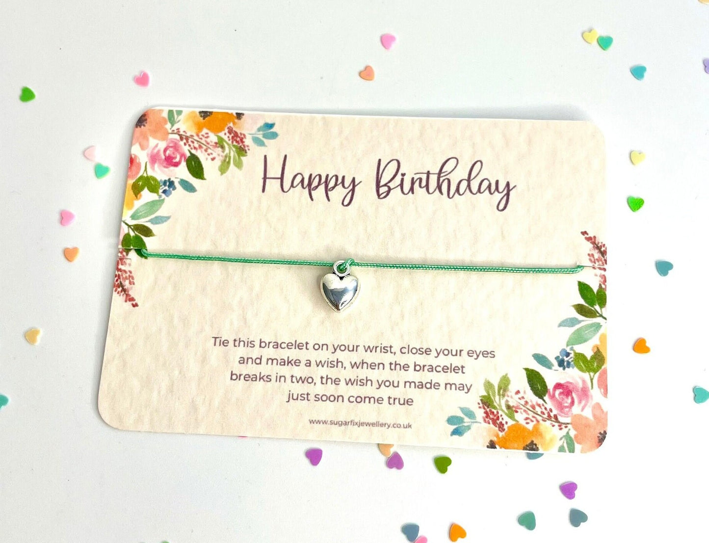 Happy Birthday Wish Bracelet