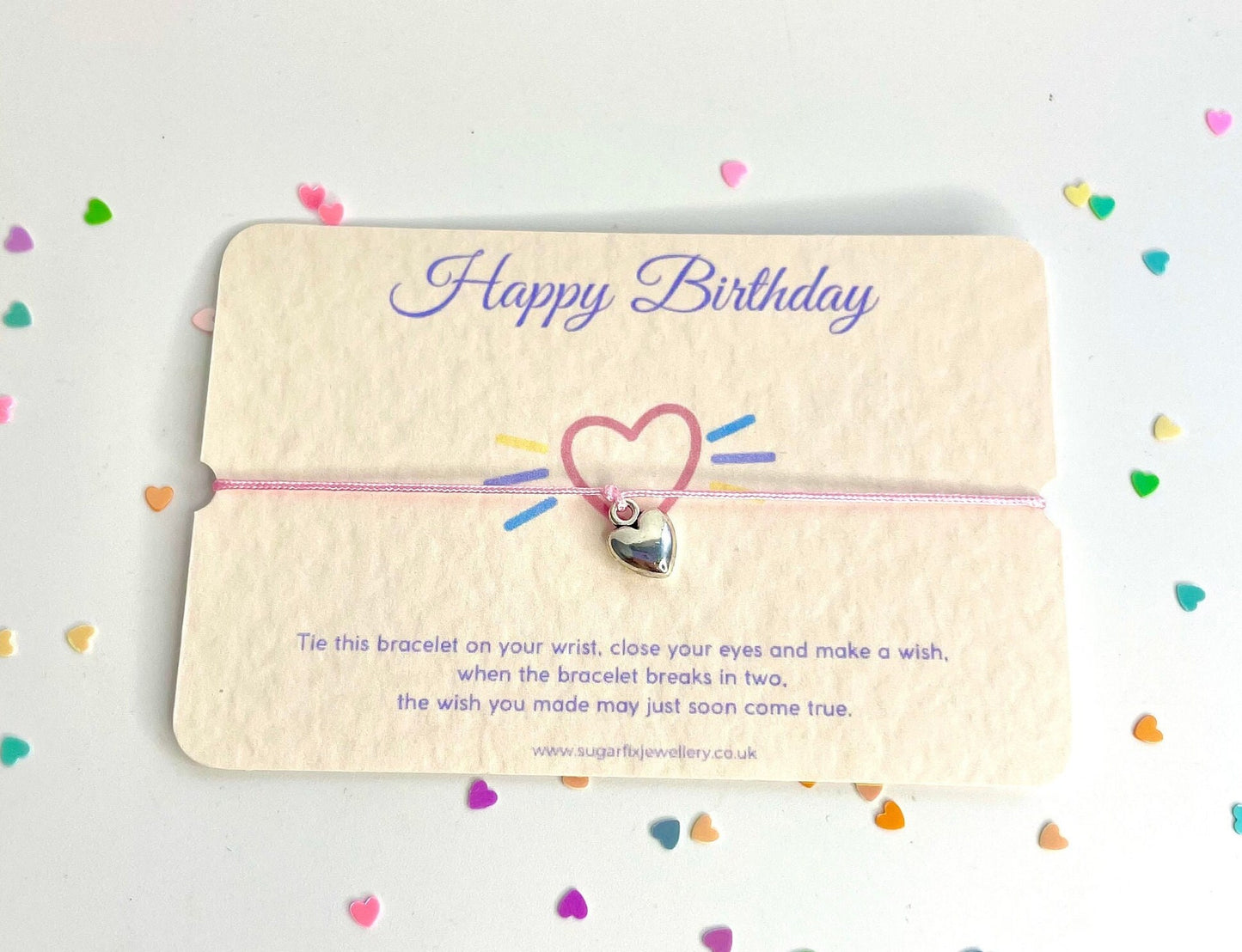 Happy Birthday Wish Bracelet