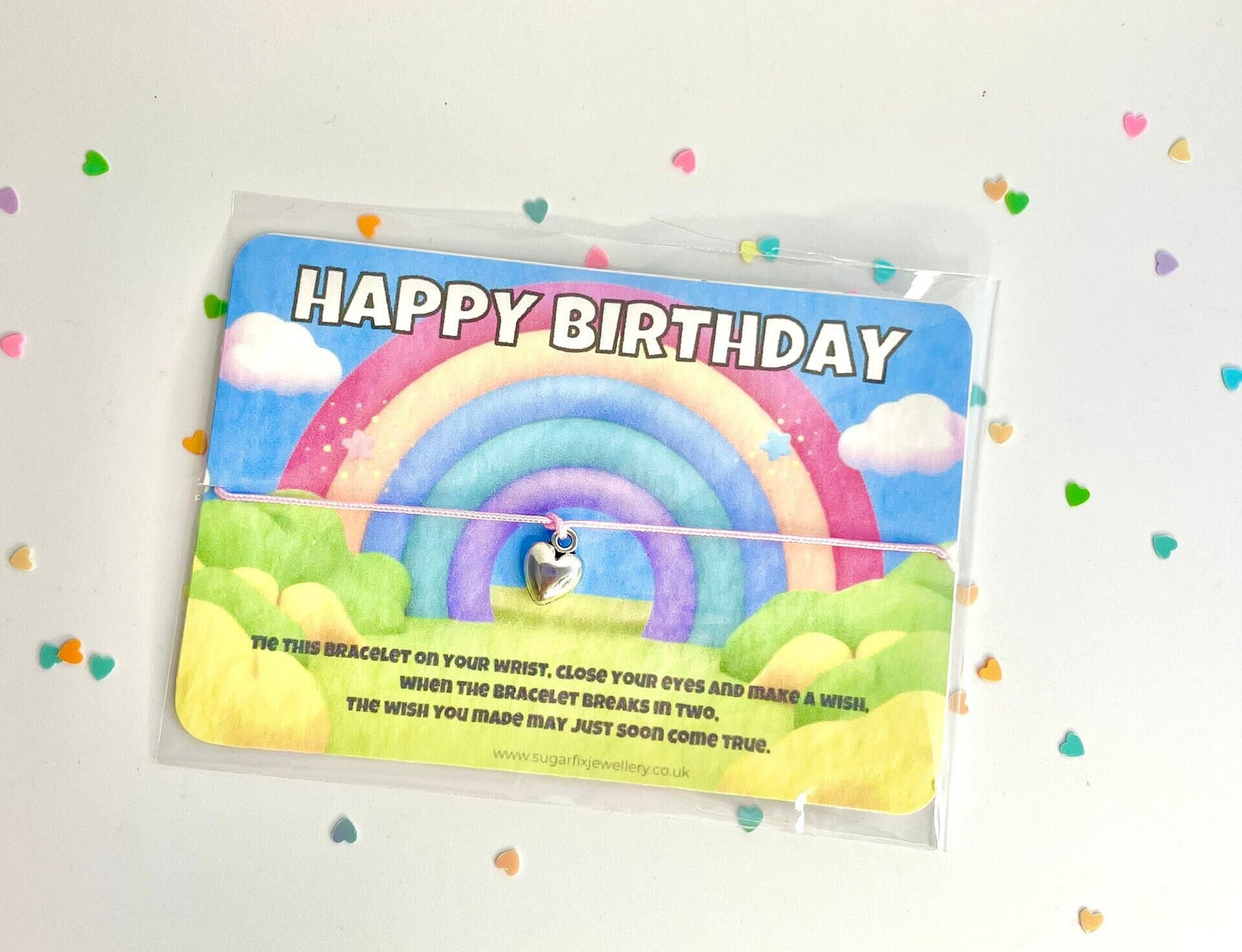 Happy Birthday Wish Bracelet
