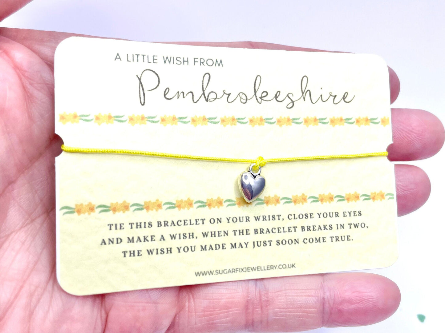 Pembrokeshire Wishes Wish Bracelet