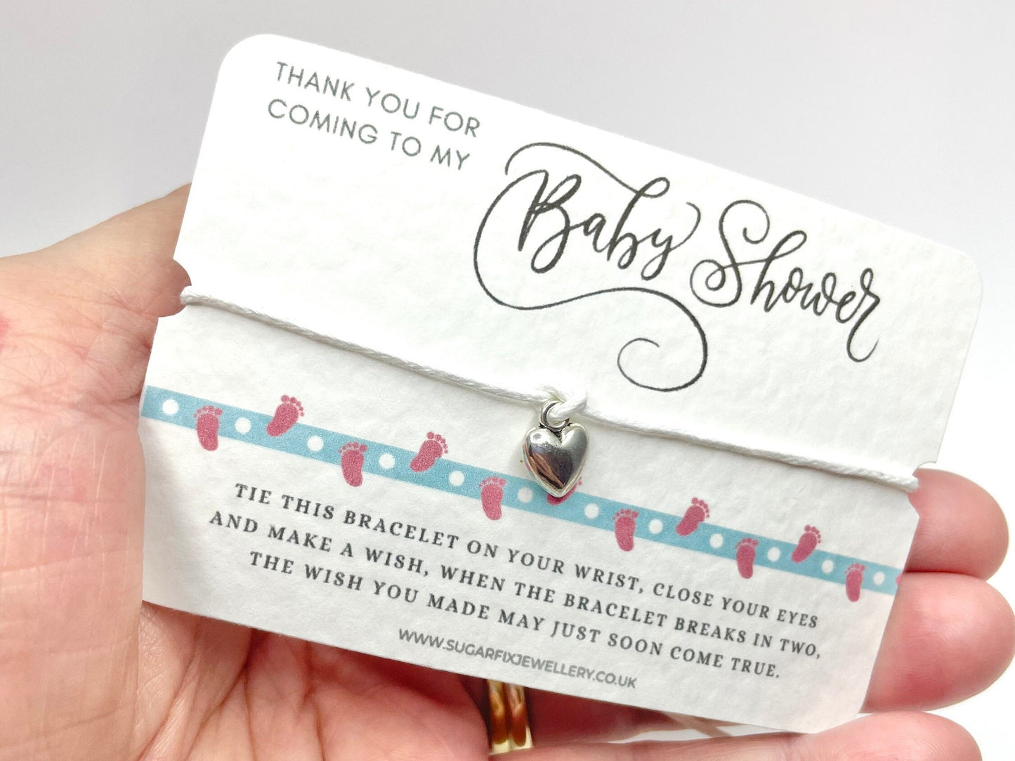 Baby Shower Wish Bracelet
