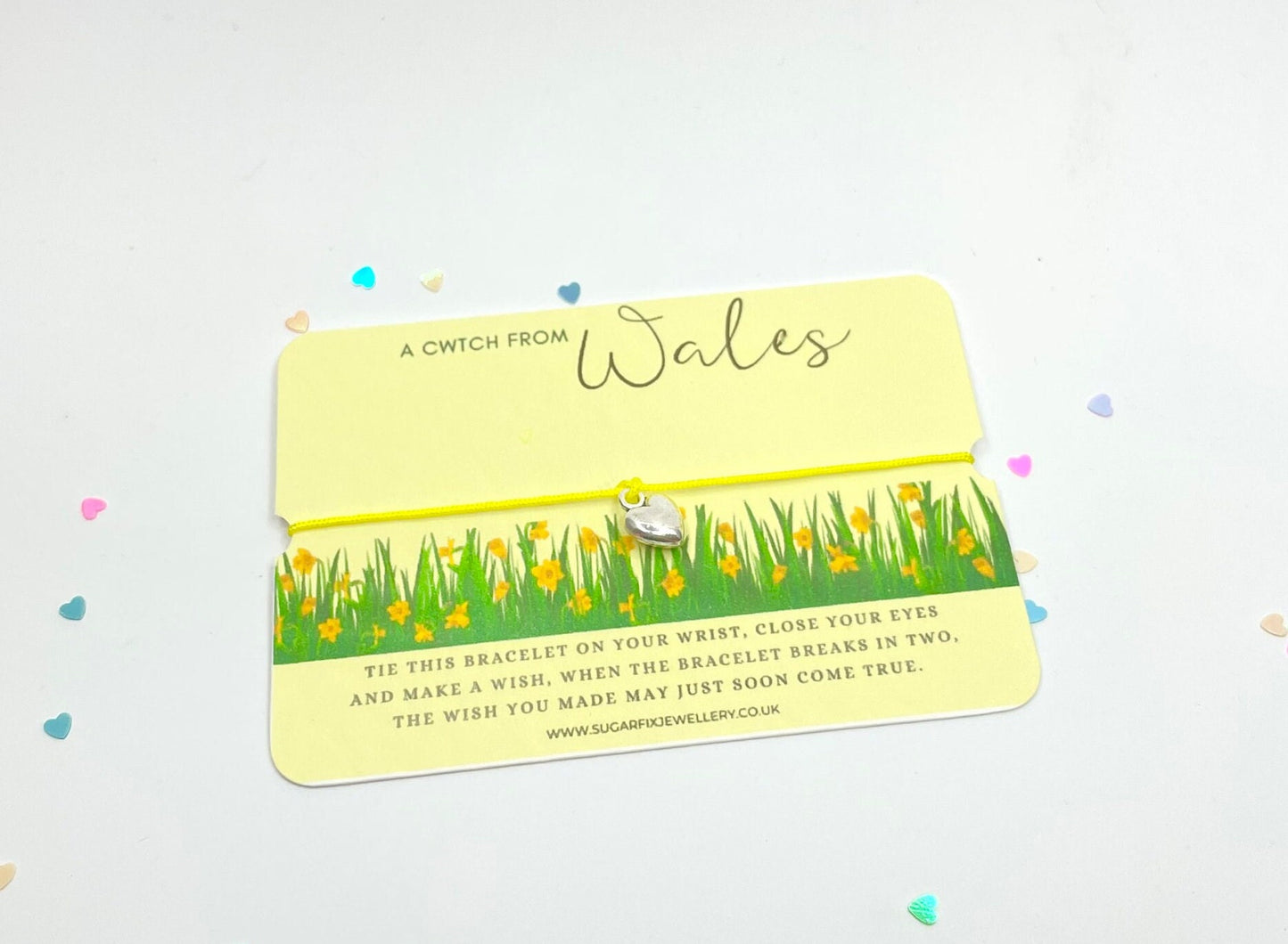 Welsh Cwtch Wish Bracelet