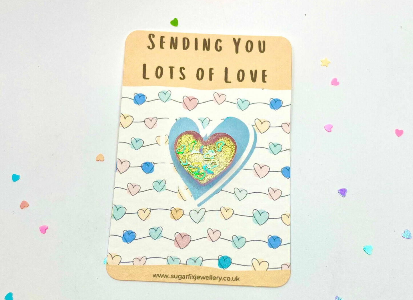 Sending Lots Of Love Pocket Hug