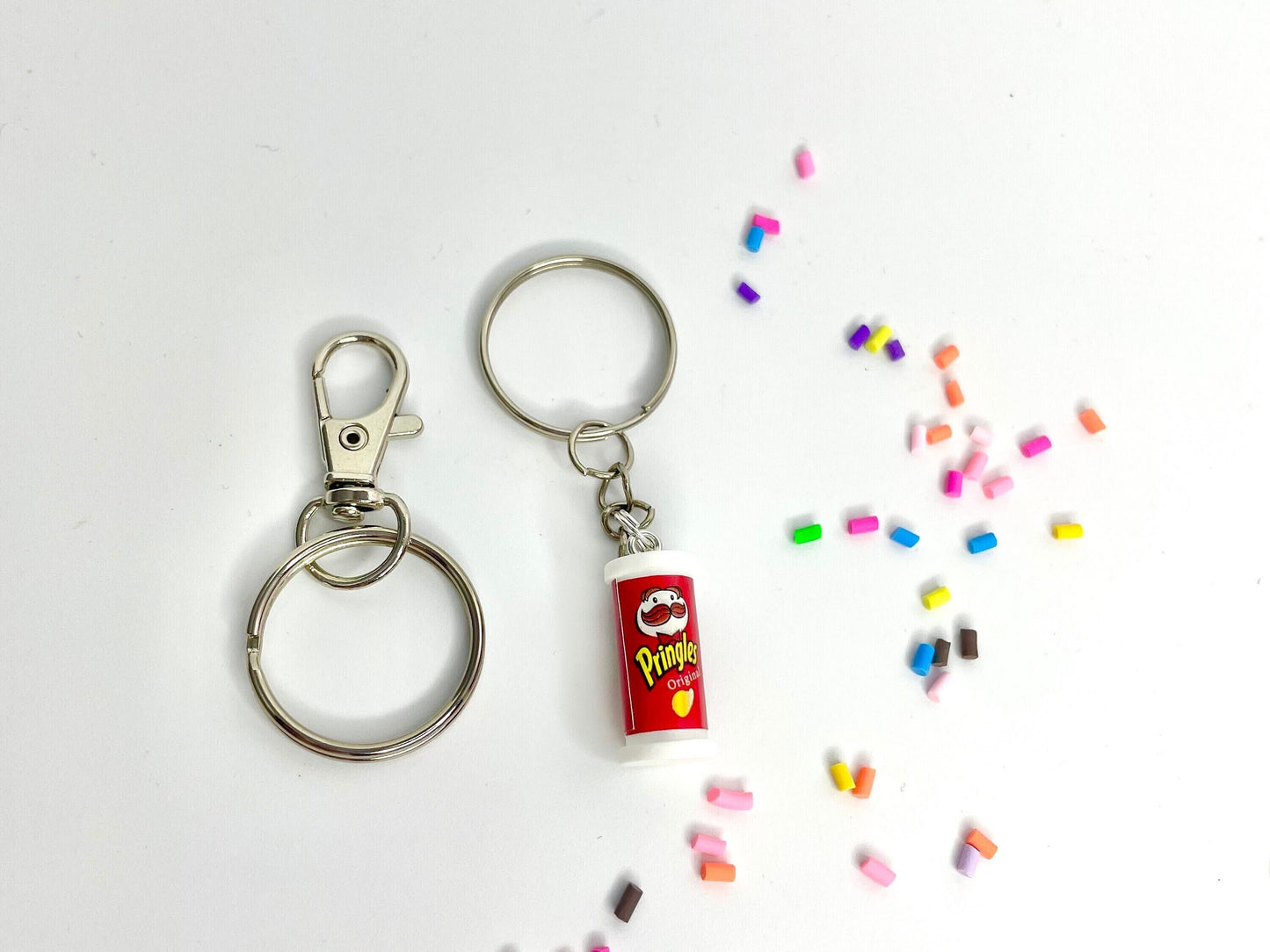 Potato Chip Crisps Resin Keyring