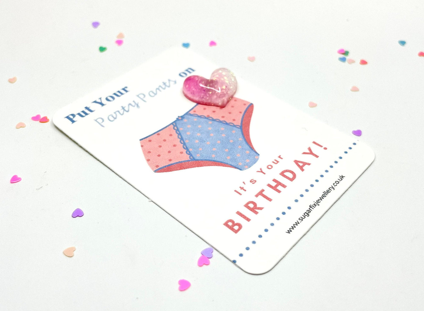 Party Pants Birthday Pocket Hug