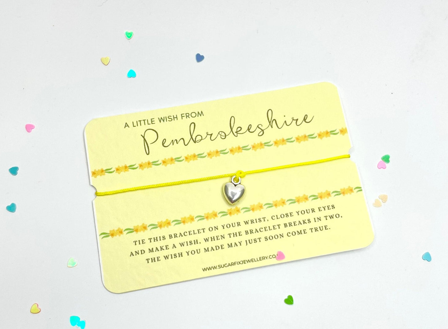 Pembrokeshire Wishes Wish Bracelet