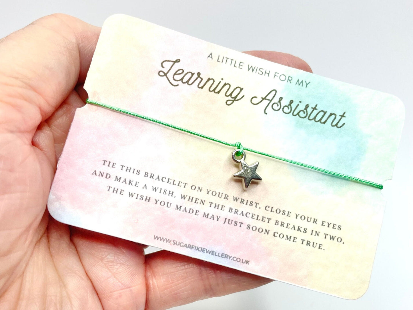 Learning Assistant Wish Bracelet