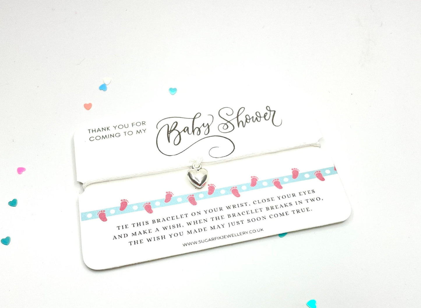 Baby Shower Wish Bracelet