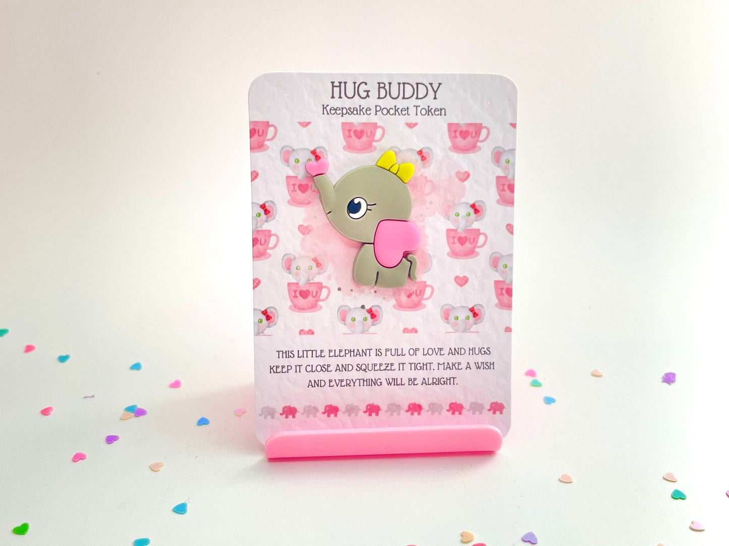 Elephant Buddy Pocket Hug