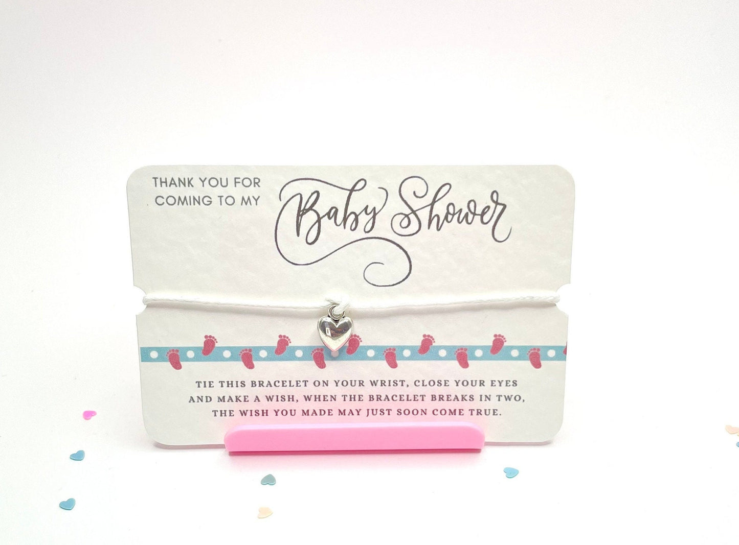 Baby Shower Wish Bracelet